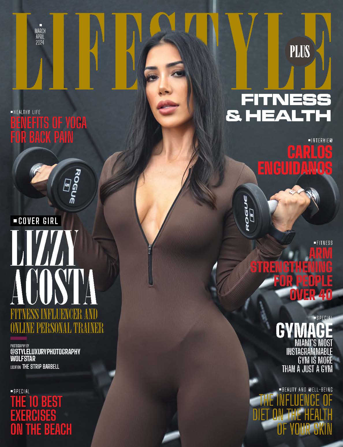 Lifestyle Plus Magazine - March 2024 - Fitness & Health - Lizzy Acosta Lifestyle Plus Magazine – March 2024 – Fitness & Health – Lizzy Acosta