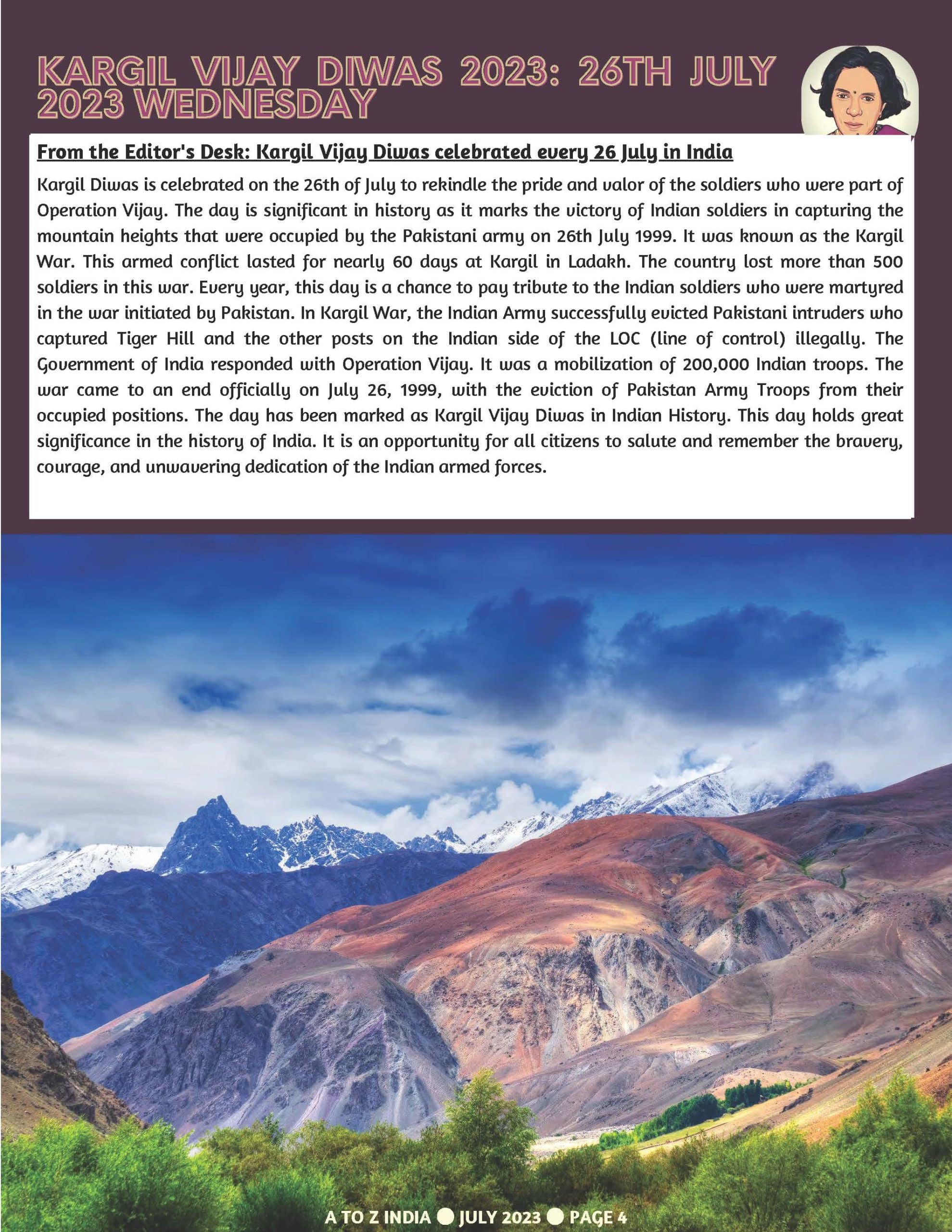 A to Z India Magazine - July 2023 - World Nature Conservation Day