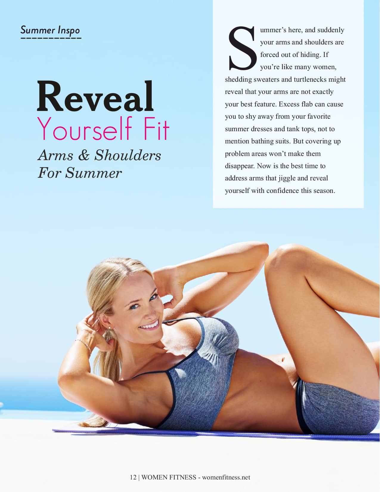 Women Fitness Europe Magazine - June 2024 - Christina Carreira