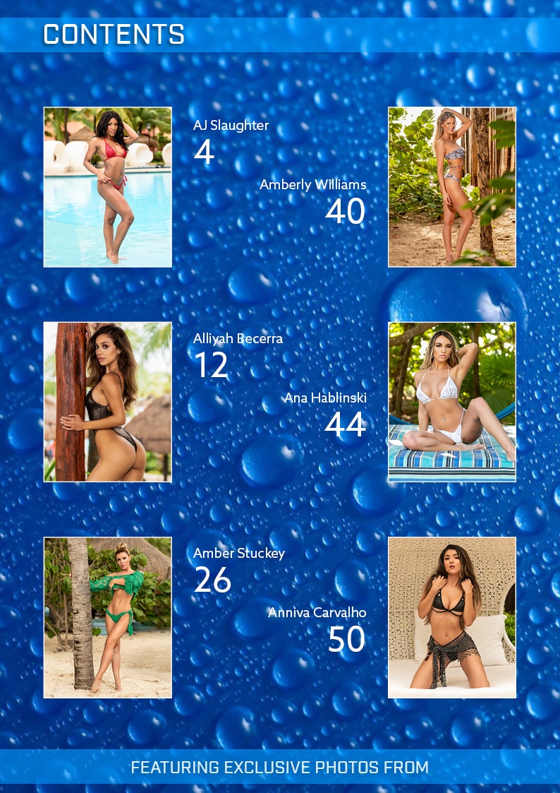 Swimsuit USA Magazine - Issue 52 - Anya Gavin