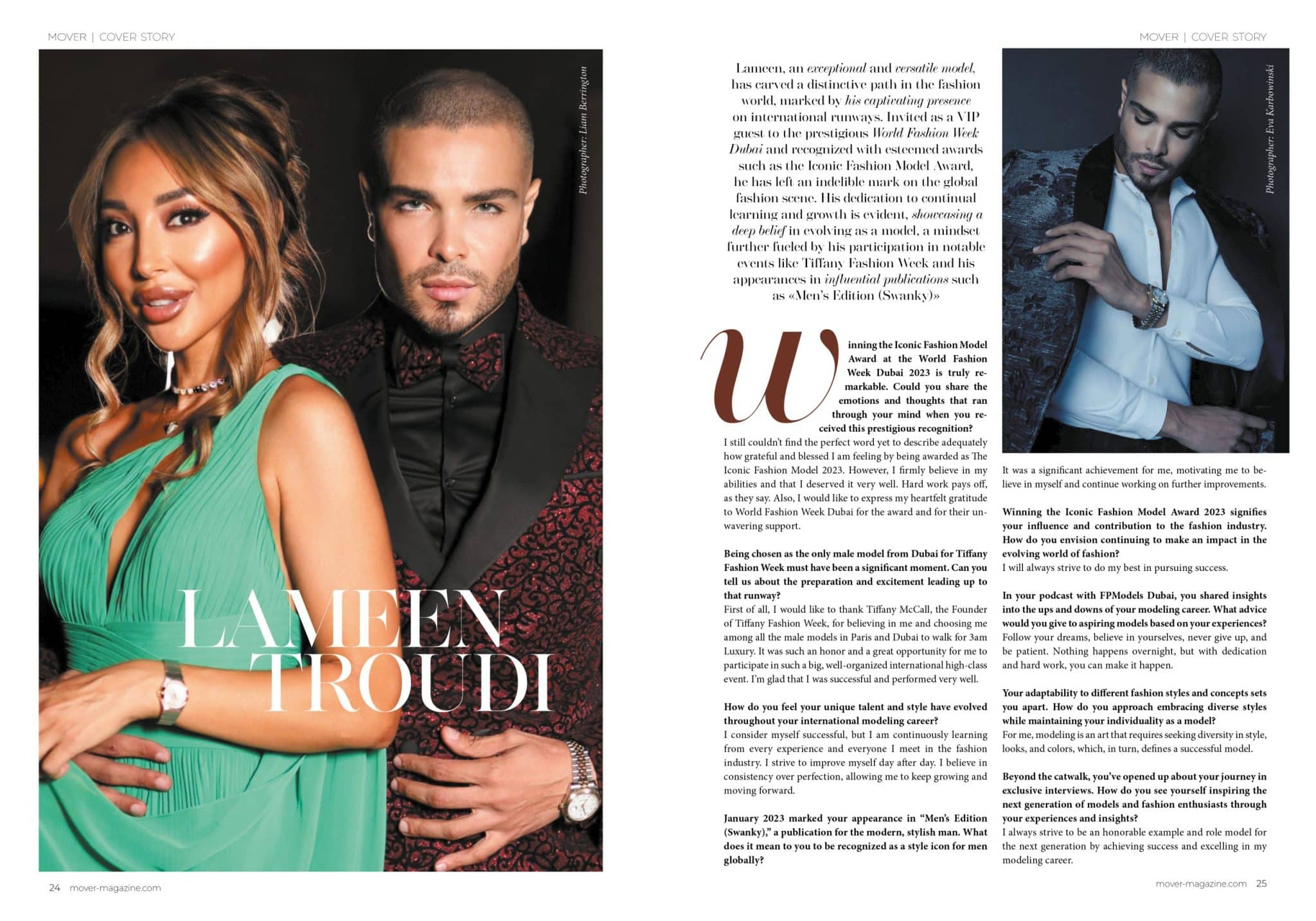 Mover Magazine - Issue 35 - Lameen Troudi