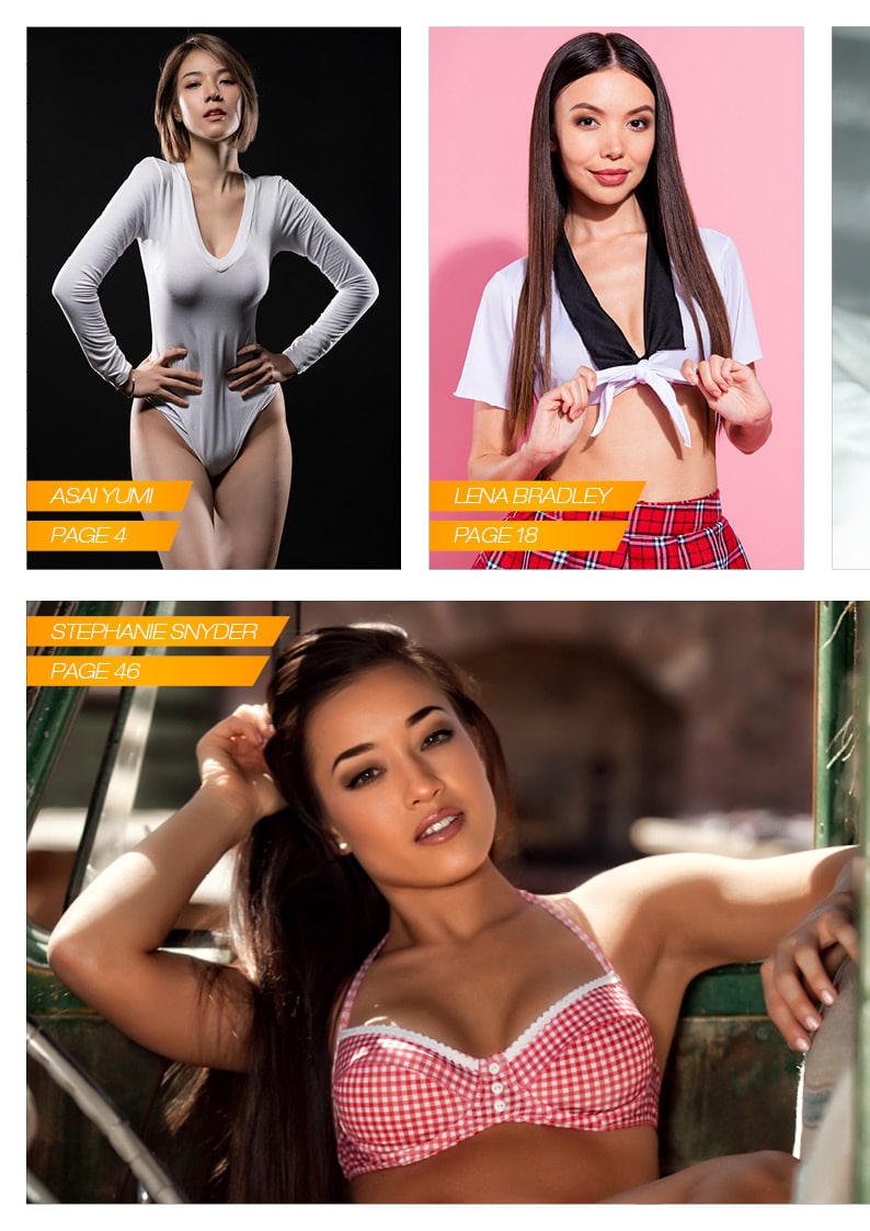Asian Babes Magazine - October 2021 - Lena Bradley