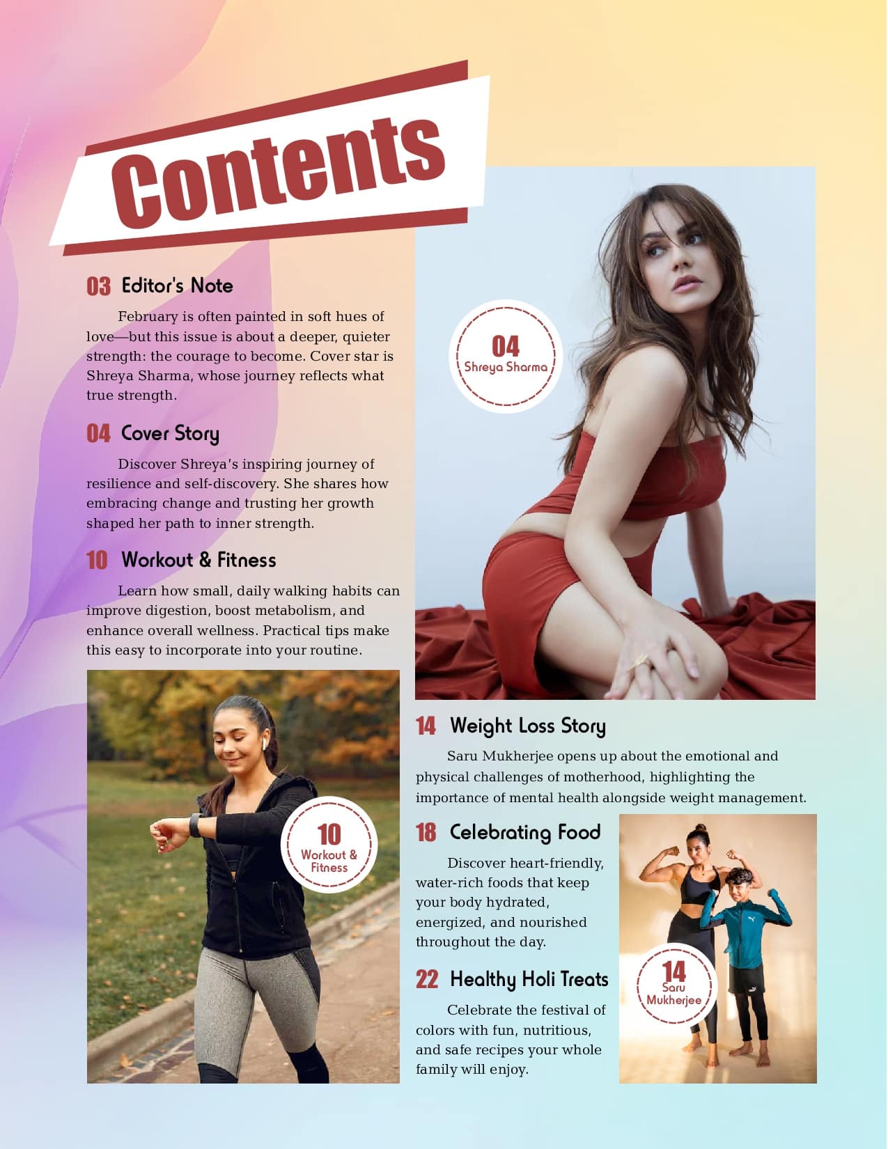 Women Fitness India Magazine - February 2026 - Shreya Sharma
