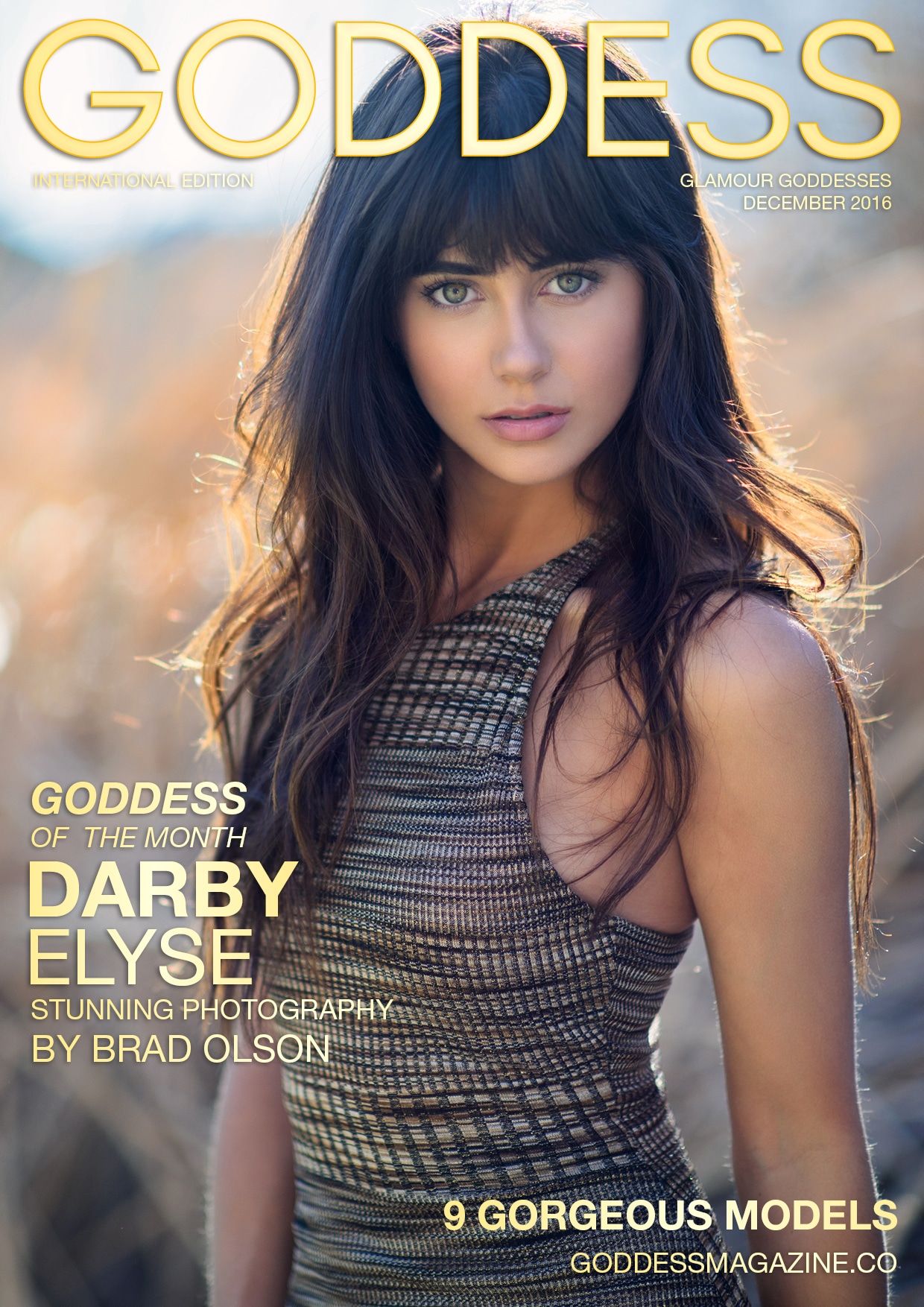 Goddess Magazine - December 2016 - Darby Elyse Goddess Magazine – December 2016 – Darby Elyse