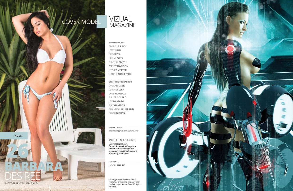 Vizual Magazine - October 2016 - Barbara Desiree
