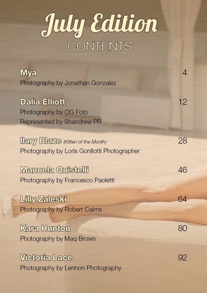 Vanquish Magazine - July 2018 - Dalia Elliott