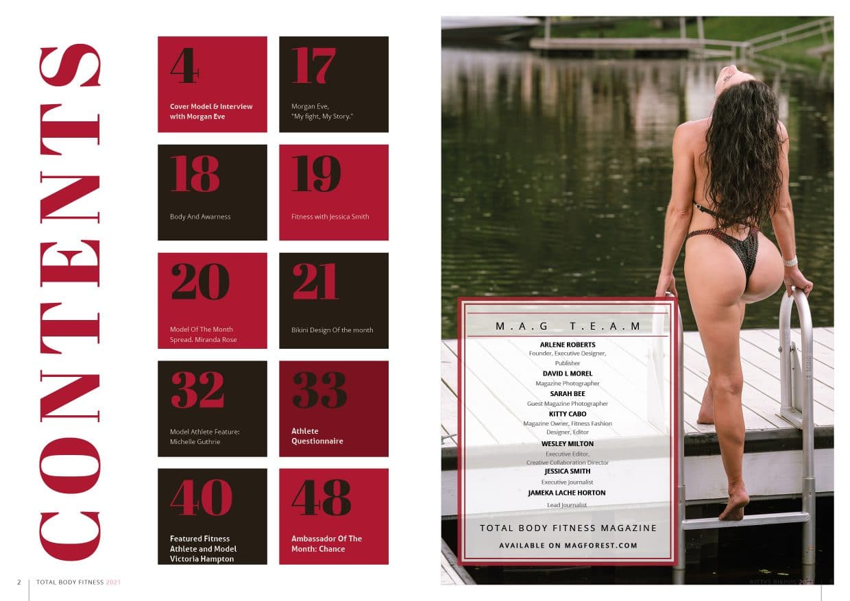 Total Body Fitness Magazine - December 2021 - Morgan Eve