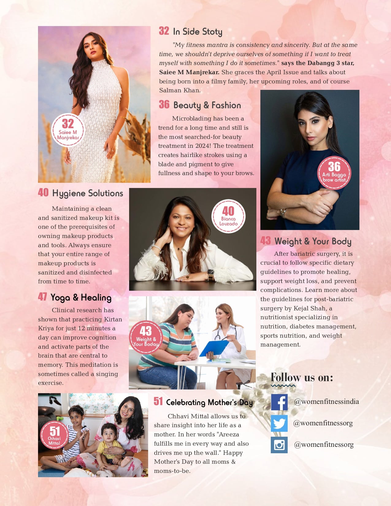 Women Fitness India Magazine - May 2024 - Disha Madan