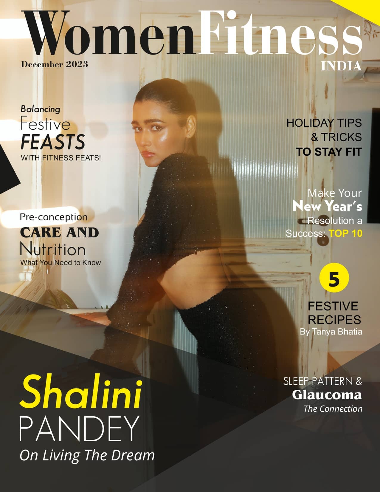 Women Fitness India Magazine - December 2023 - Shalini Pandey Women Fitness India Magazine – December 2023 – Shalini Pandey