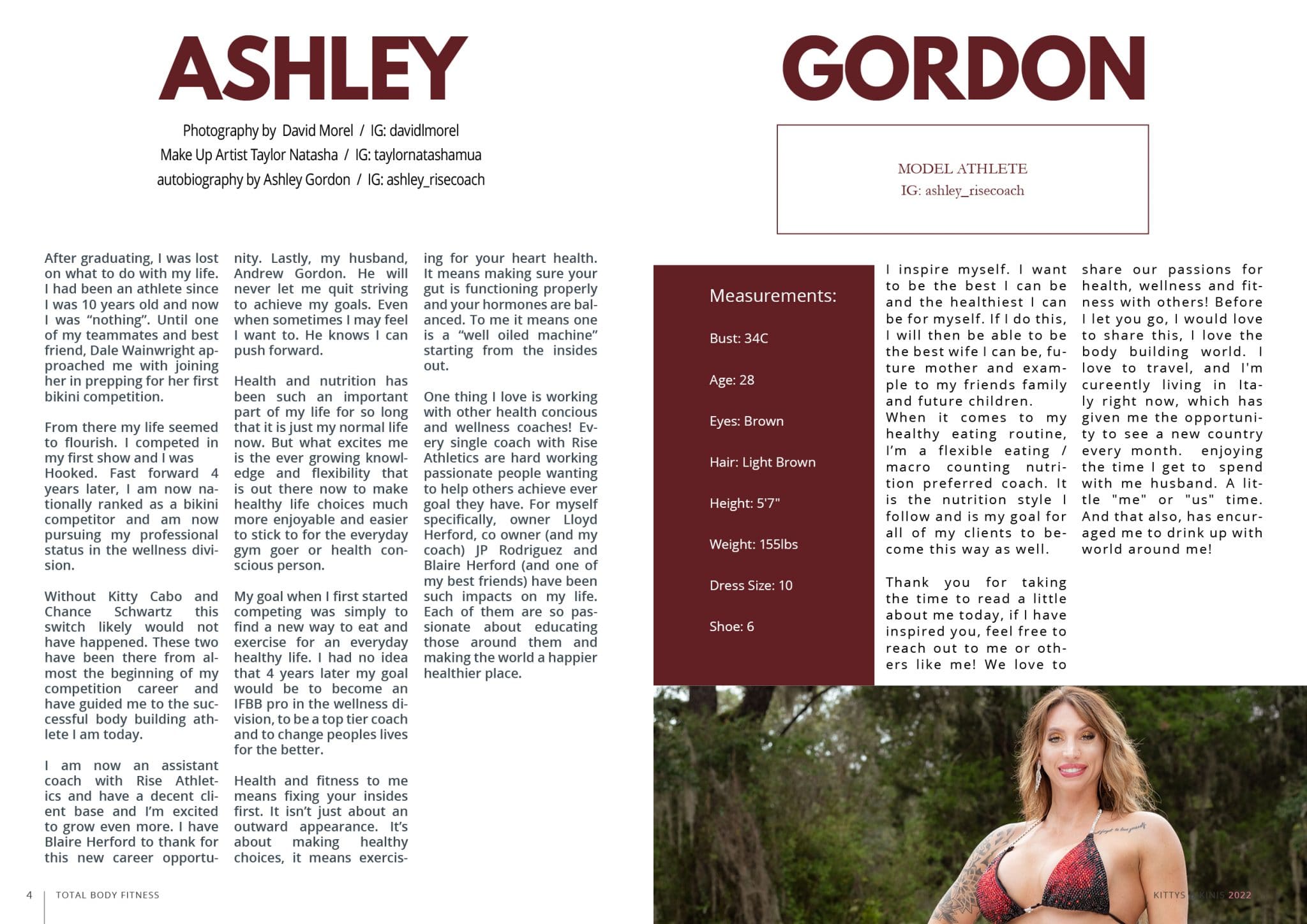 Total Body Fitness Magazine - Issue 7 - Kitty Cabo