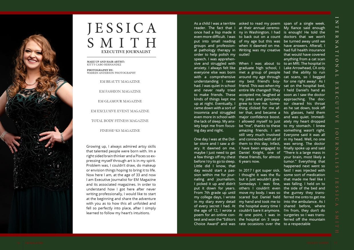 EM Magazine - December 2021 - Jessica Smith