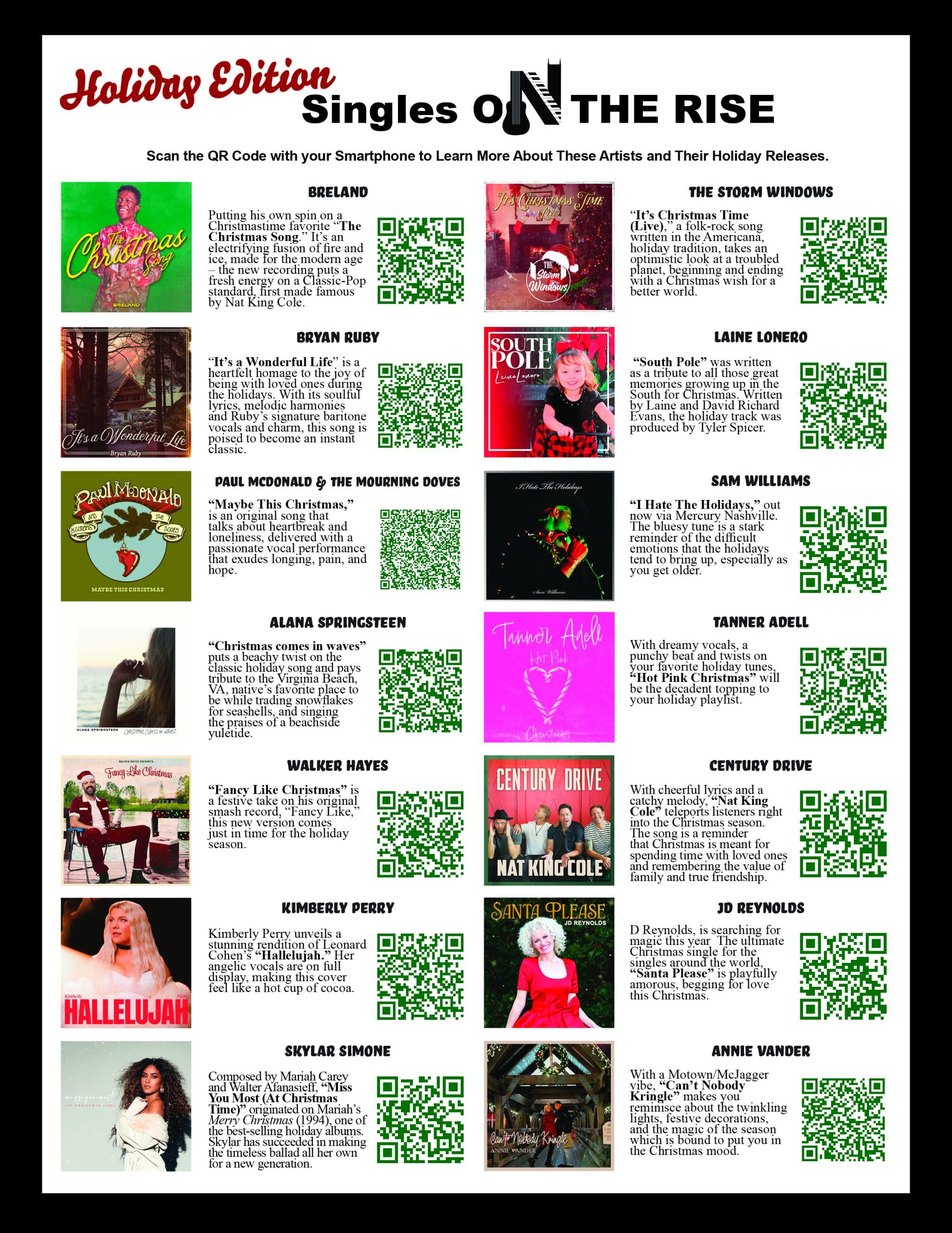 Nashville Music Guide - Holiday Issue 2023