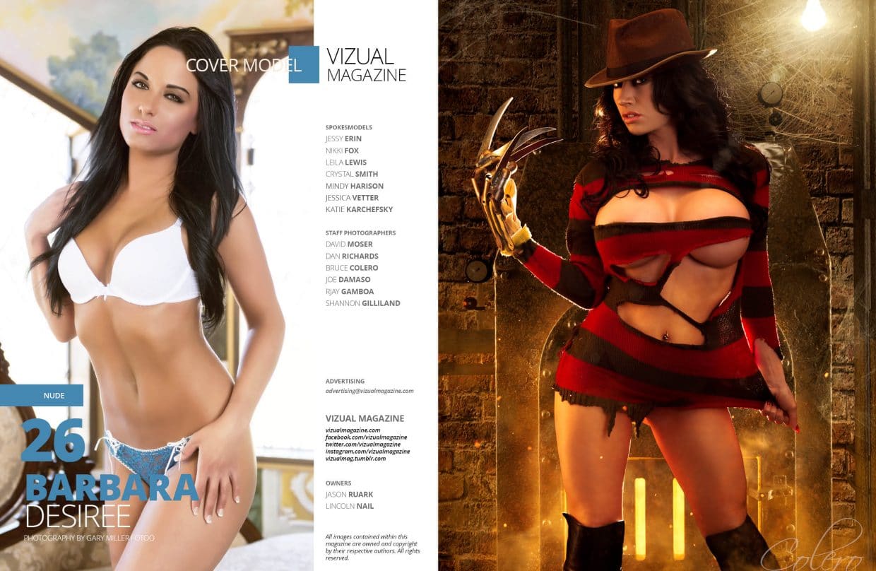 Vizual Magazine - May 2016 - Barbara Desiree