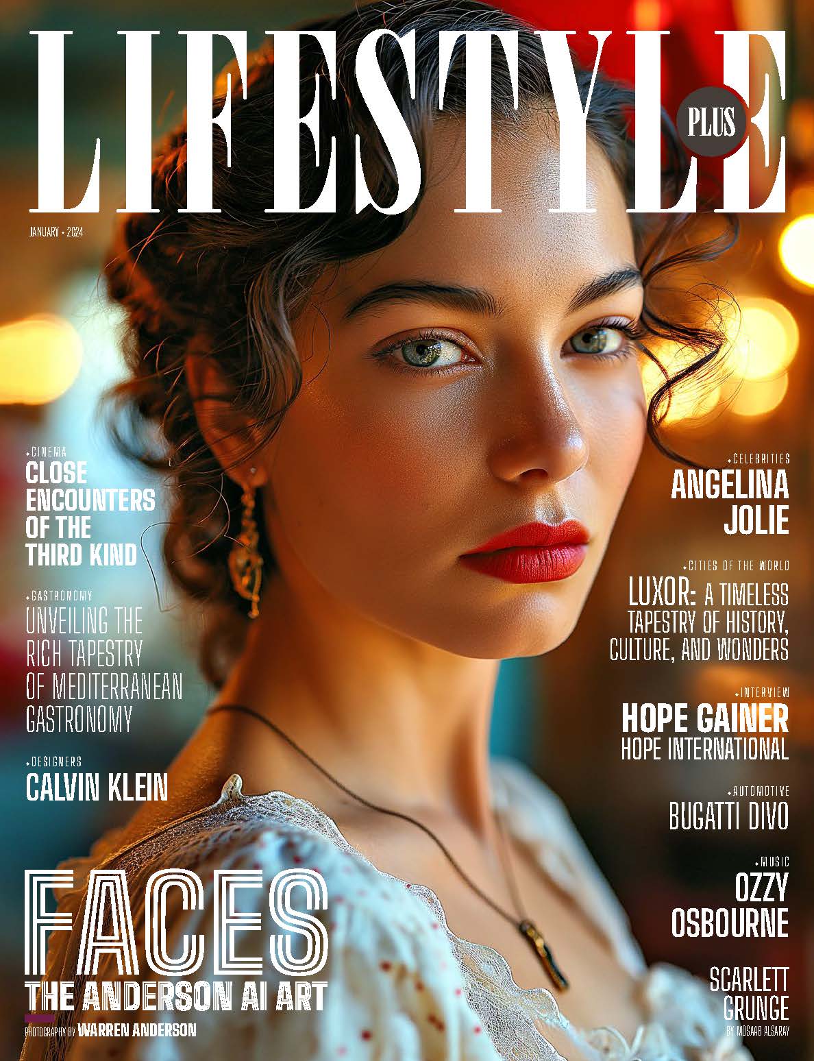 Lifestyle Plus Magazine - January 2024 - Faces The Anderson AI Art Lifestyle Plus Magazine – January 2024 – Faces The Anderson AI Art