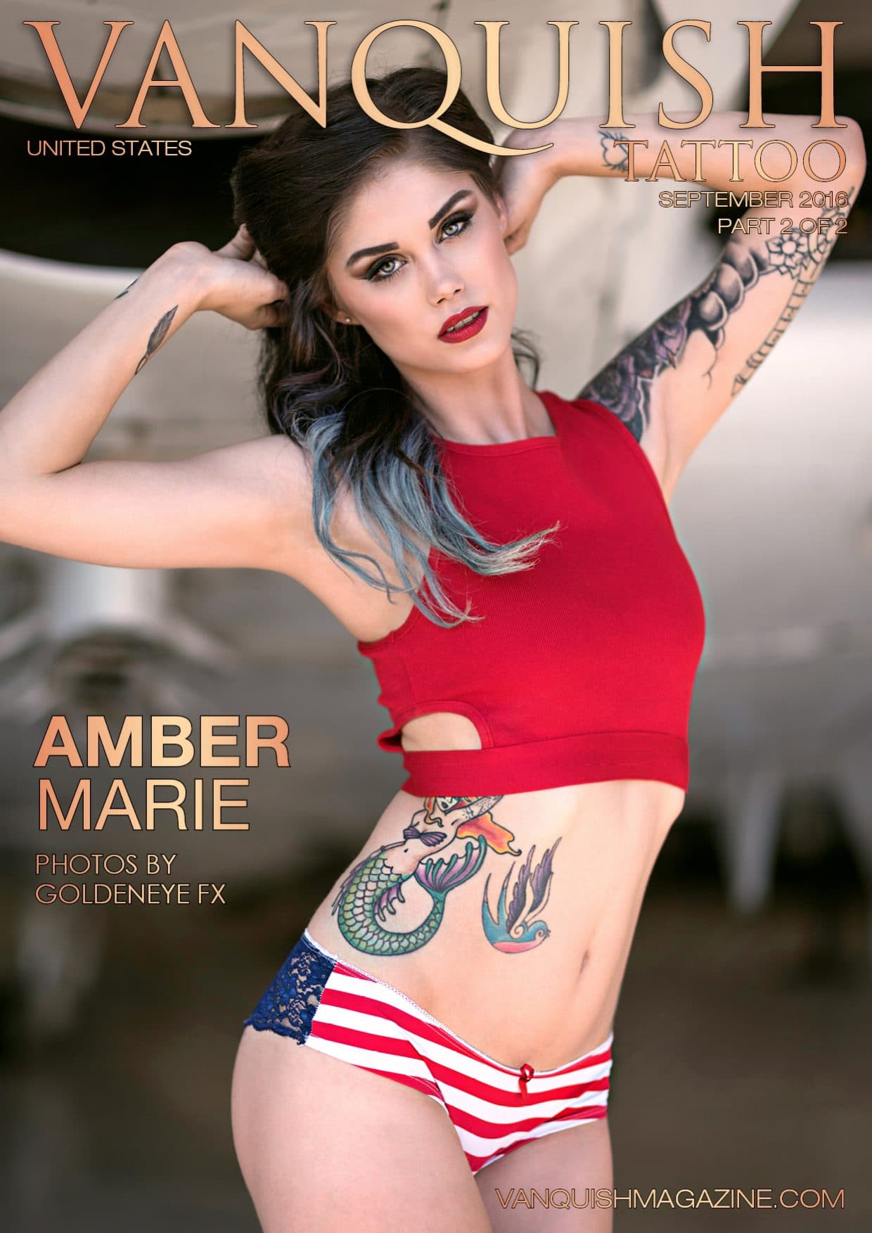 Vanquish Tattoo Magazine - September 2016 - Amber Marie download Vanquish Tattoo Magazine – September 2016 – Amber Marie download