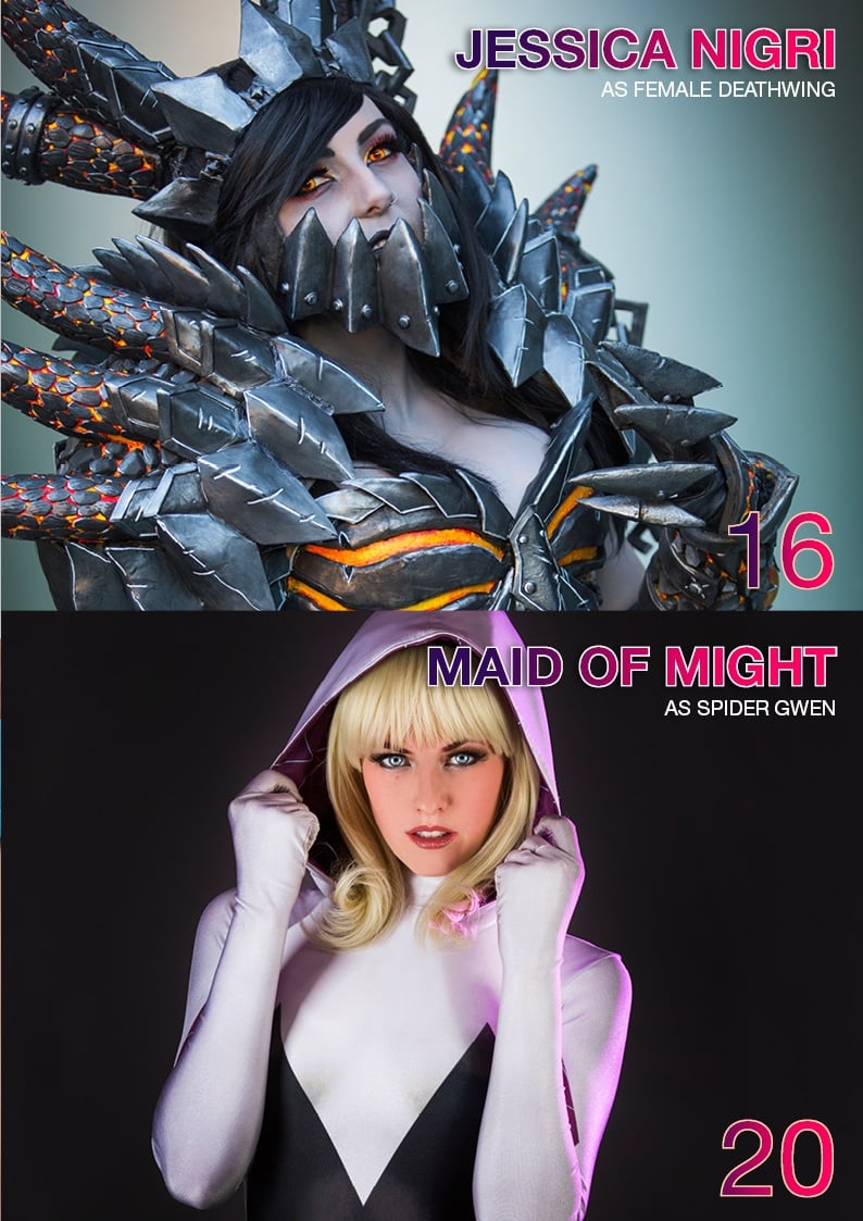 Heroes and Villains of Cosplay - Issue 2 - Female Deathwing