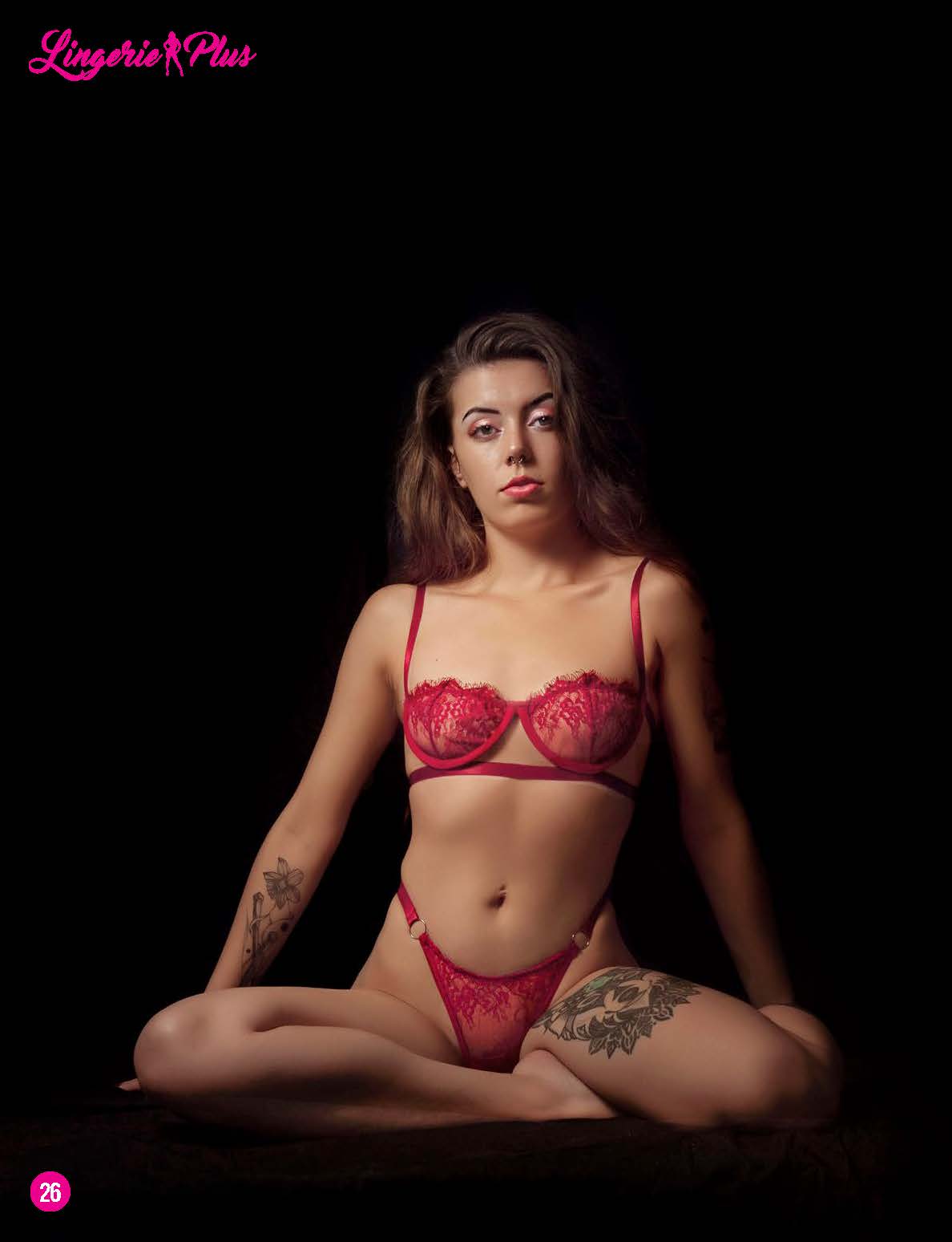 Lingerie Plus Magazine - December 2022 - Winter Edition - Katie Gannon