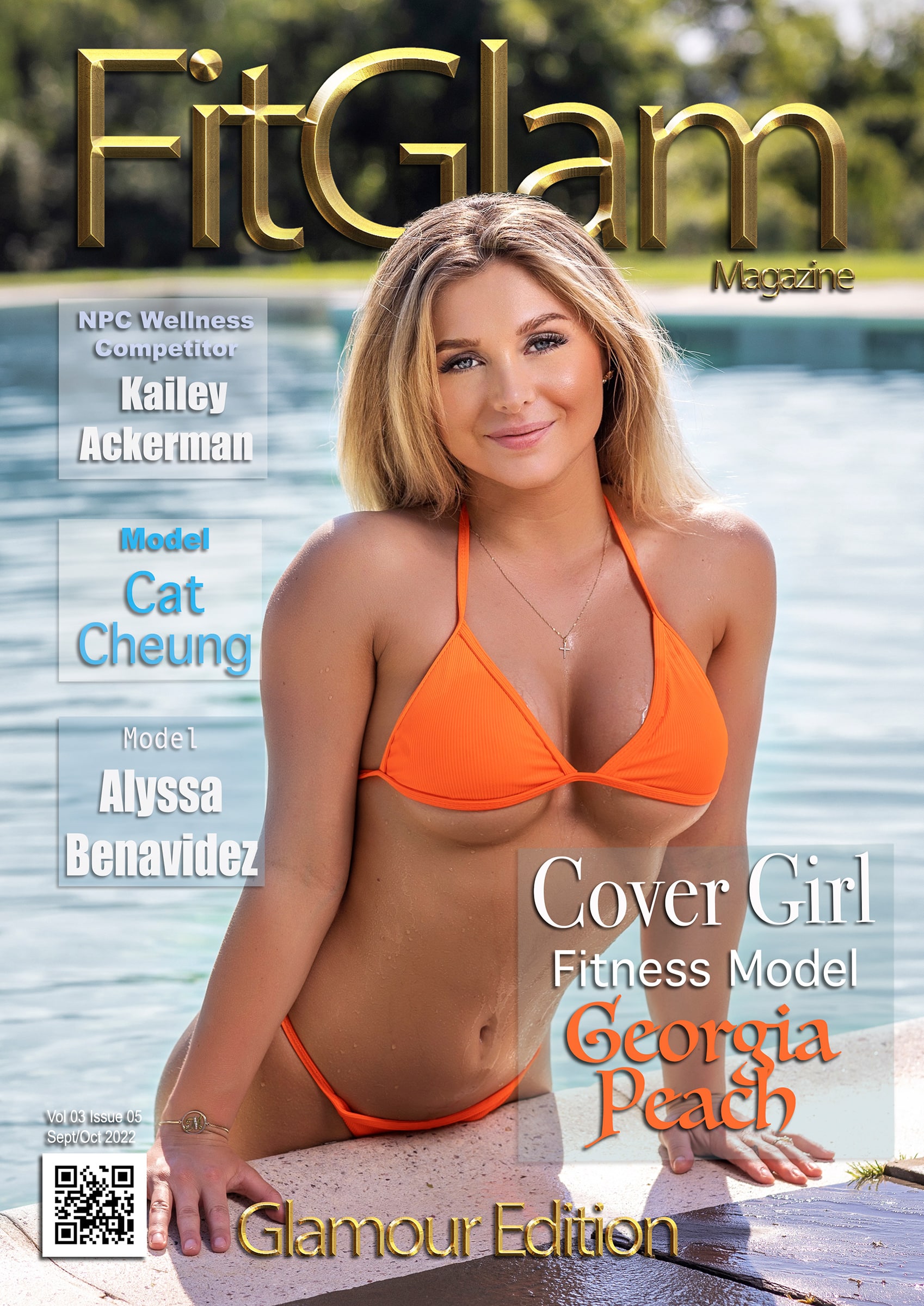 Fit Glam Magazine - September 2022 - Glamour Edition - Georgia Peach Fit Glam Magazine – September 2022 – Glamour Edition – Georgia Peach