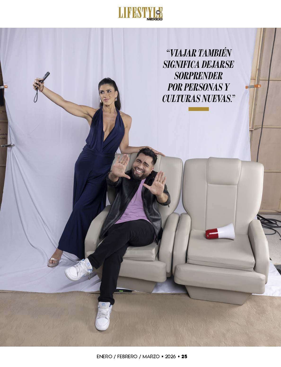 Lifestyle Plus Magazine - Mexico Edition - March 2026 - Florencia Cassi & Jhovanoty