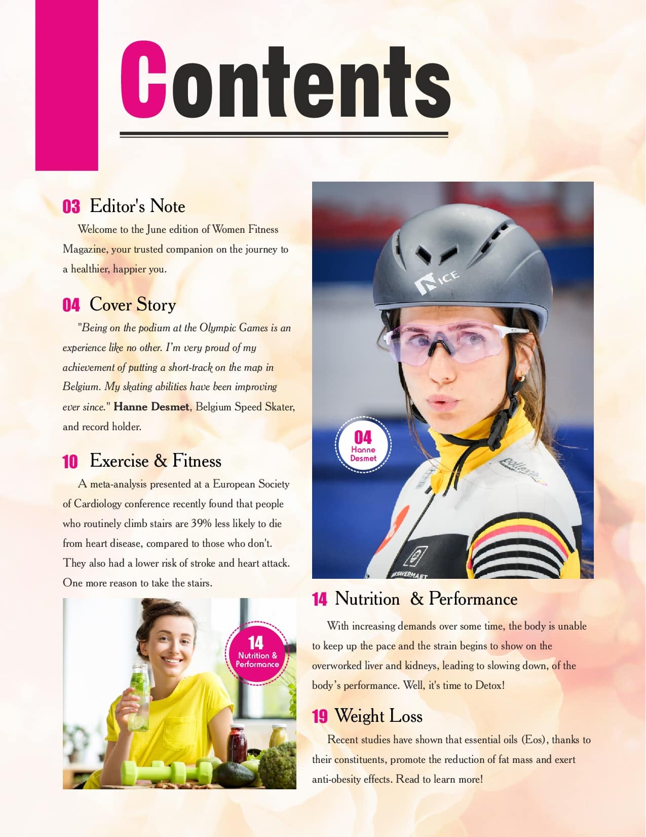 Women Fitness International Magazine - June 2024 - Hanne Desmet