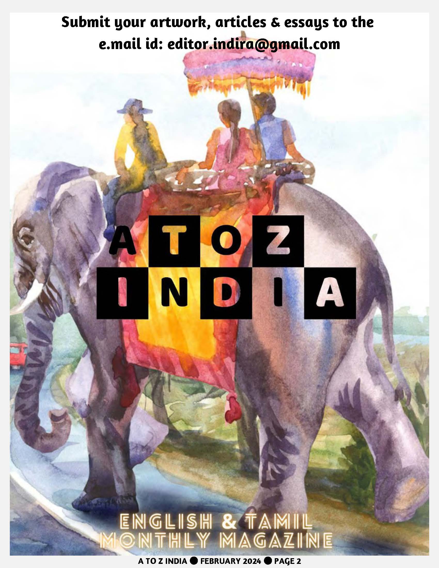 A to Z India Magazine - February 2024 - Ram Mandir Varanasi