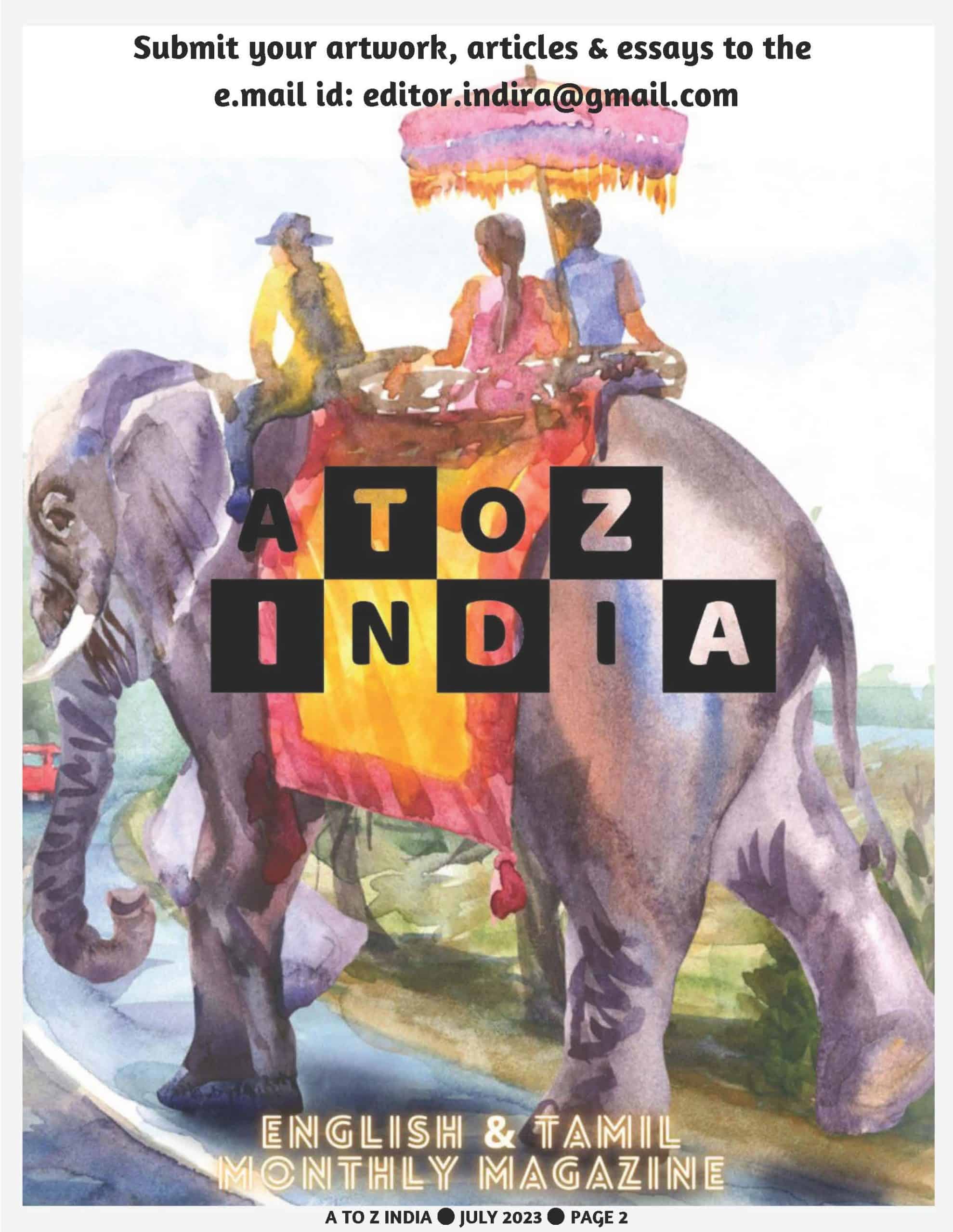 A to Z India Magazine - July 2023 - World Nature Conservation Day