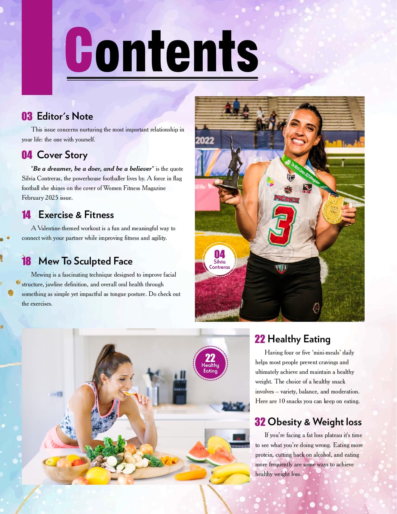 Women Fitness International Magazine - February 2025 - Silvia Contreras
