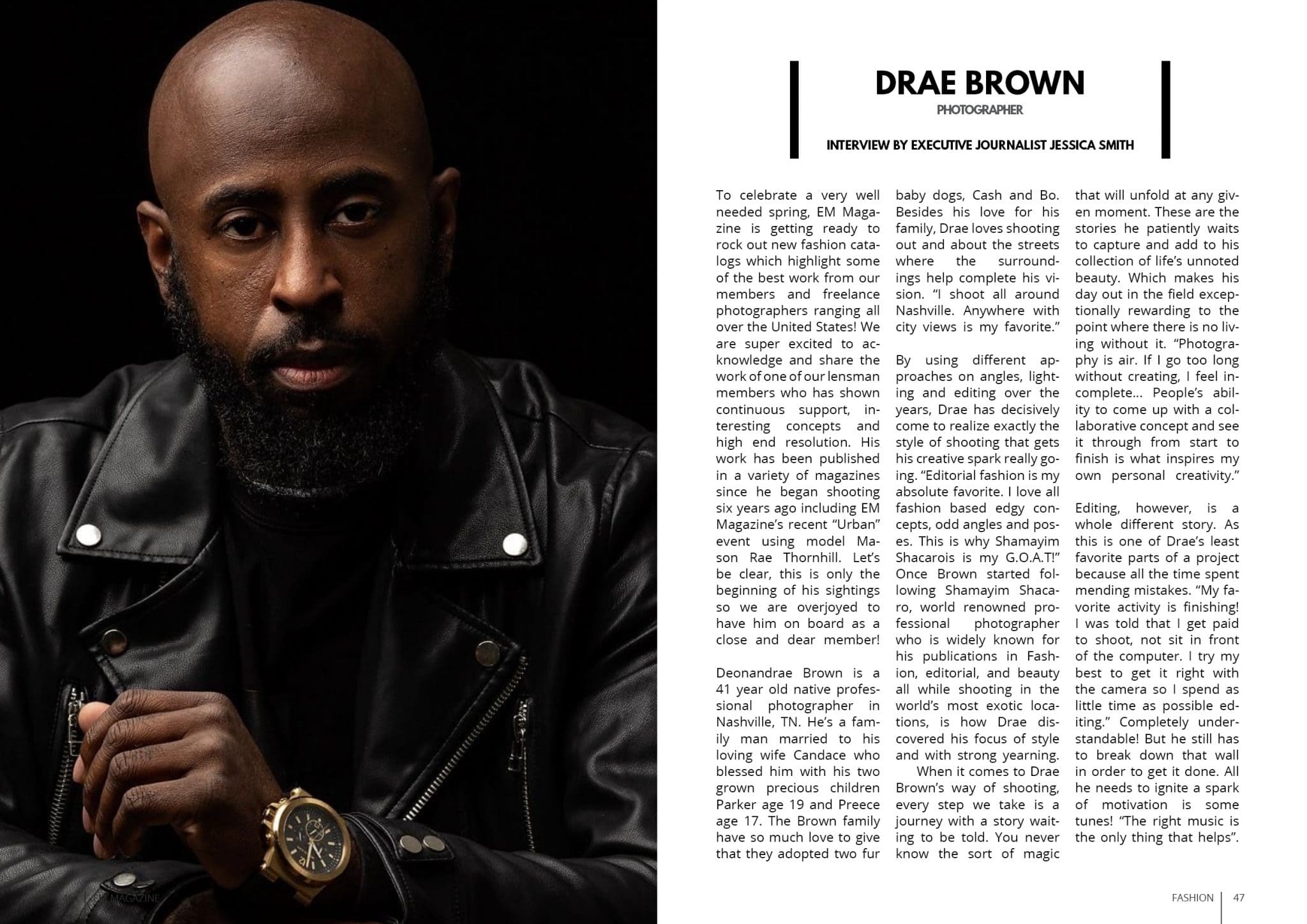 EM Magazine - April 2022 - Sarah Johnson