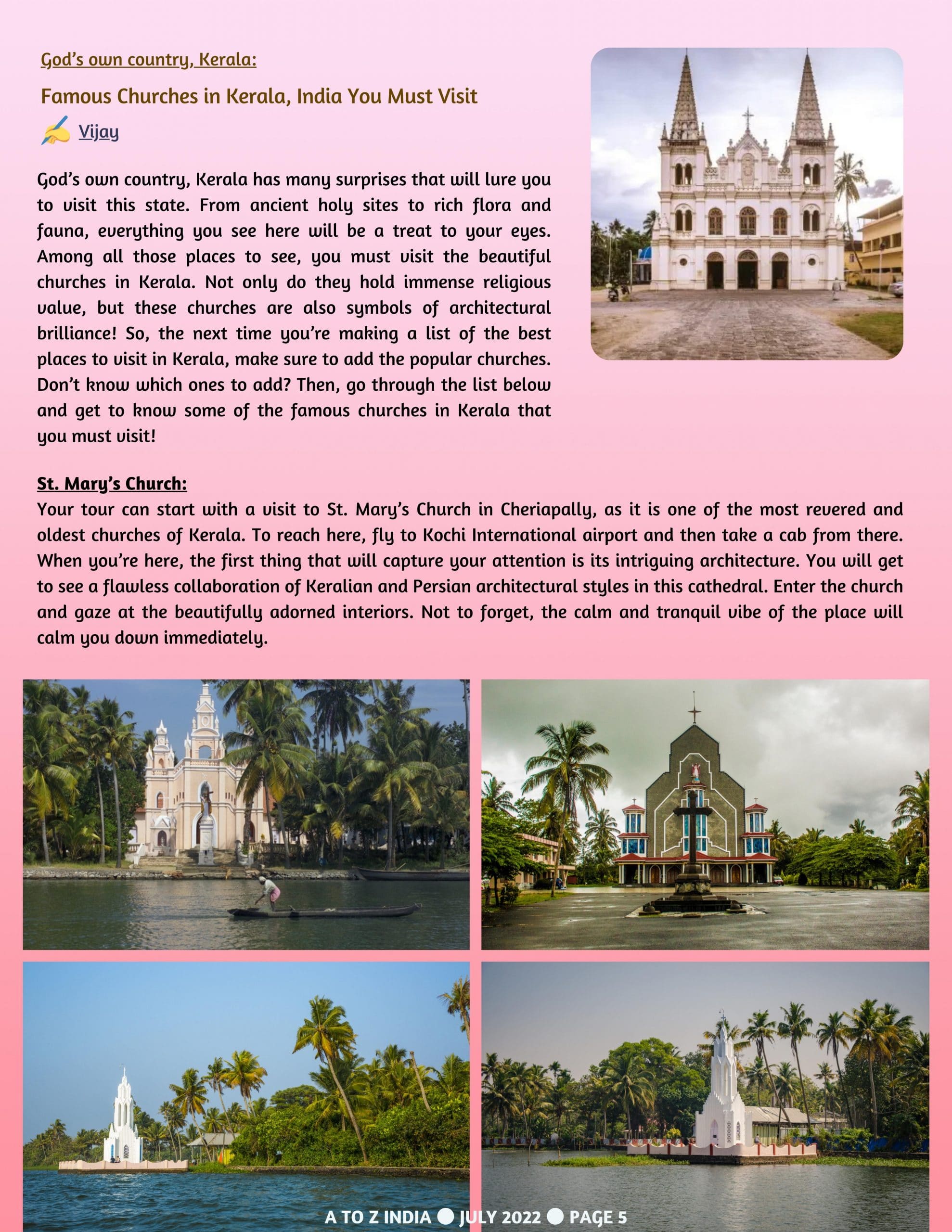 A to Z India Magazine - July 2022