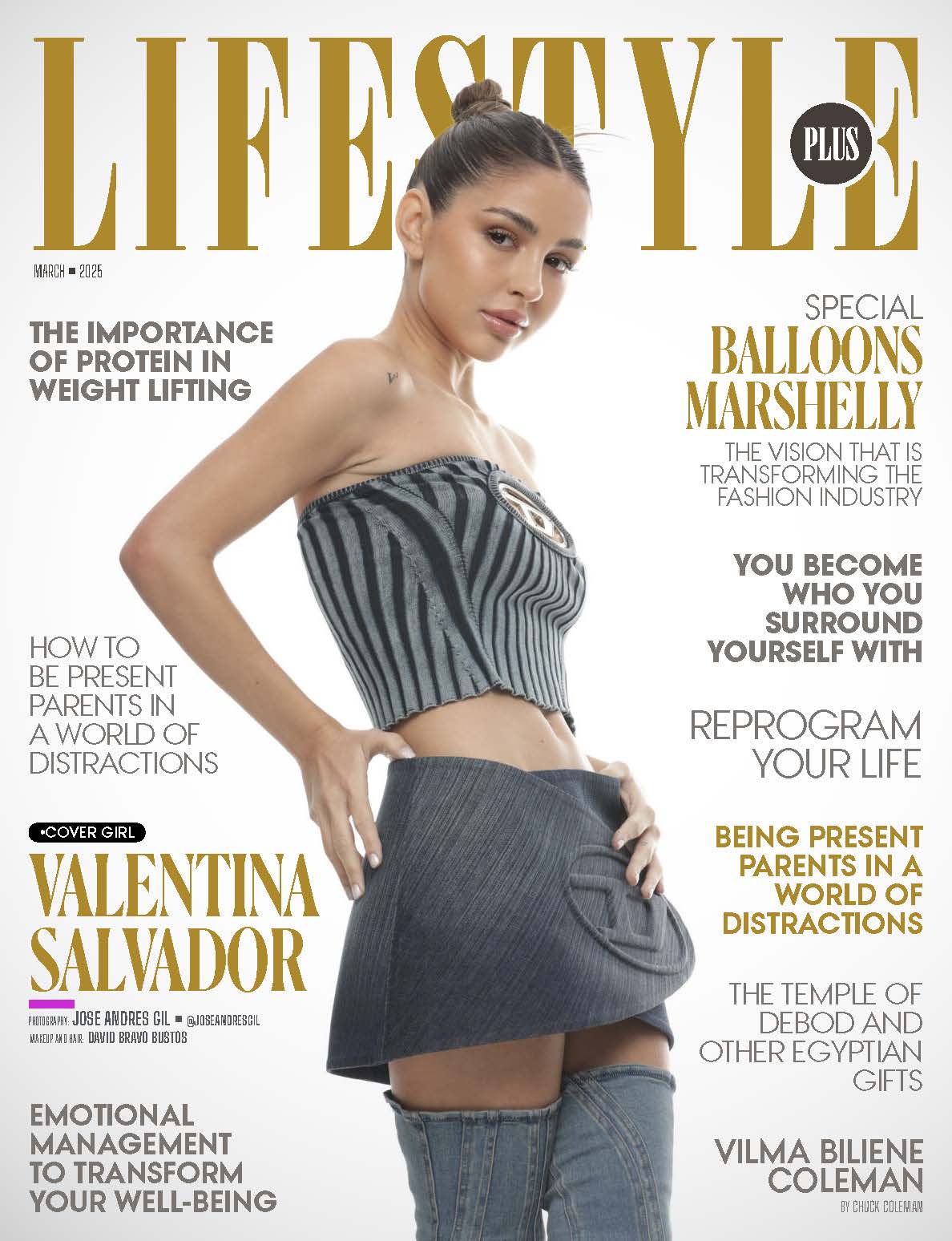 Lifestyle Plus Magazine - March 2025 - Valentina Salvador Lifestyle Plus Magazine – March 2025 – Valentina Salvador