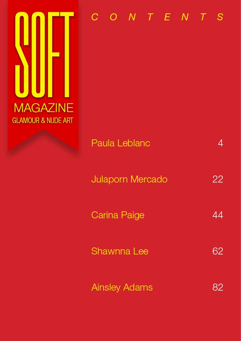 Soft Magazine - January 2019 - Julaporn Mercado