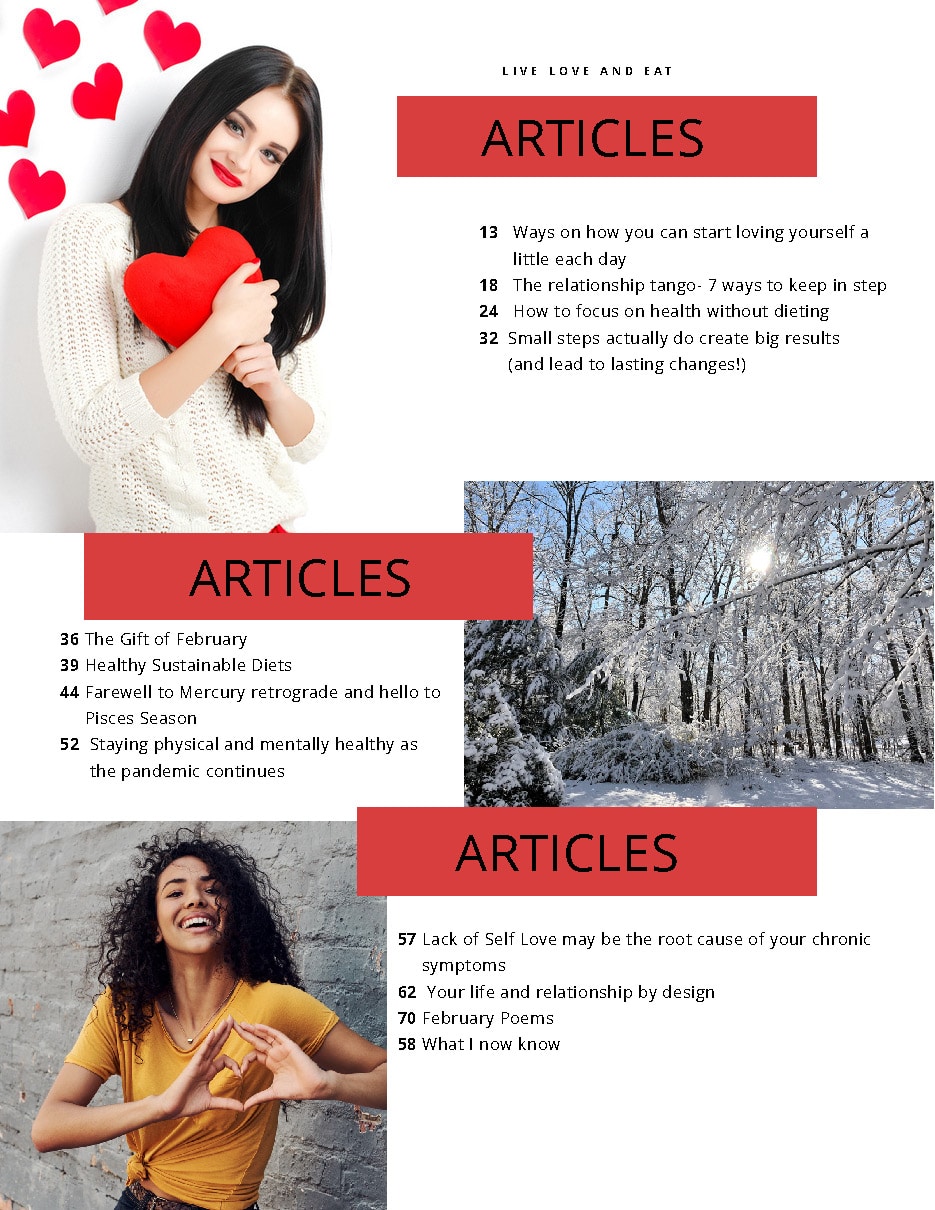 Live Love and Eat Magazine - February 2022