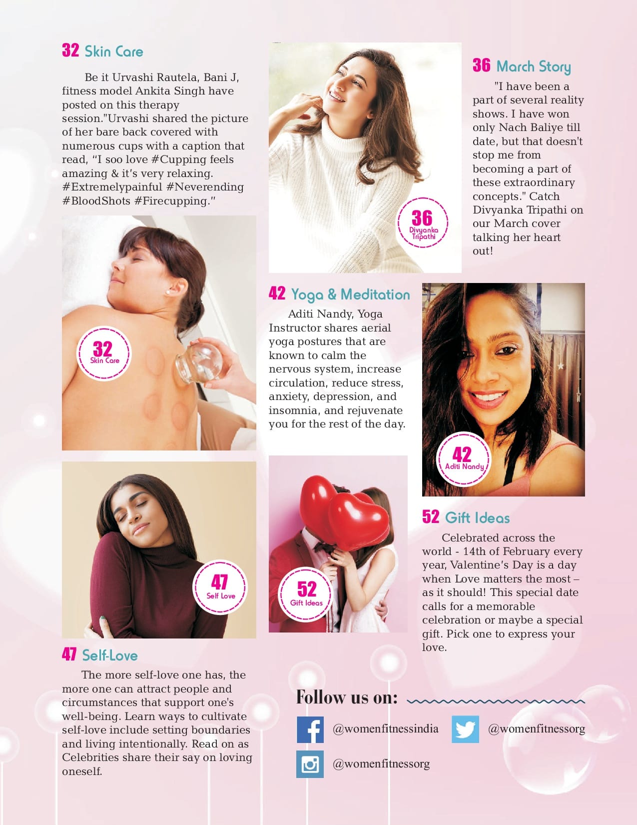 Women Fitness India Magazine - March 2022 - Divyanka Tripathi