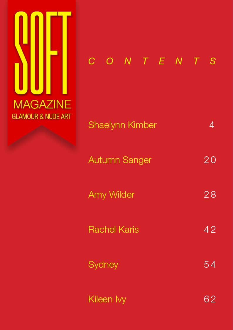 Soft Magazine - March 2018 - Shaelynn Kimber