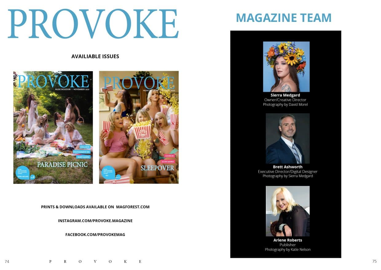 Provoke Magazine - February 2022 - Winter - Issue 1