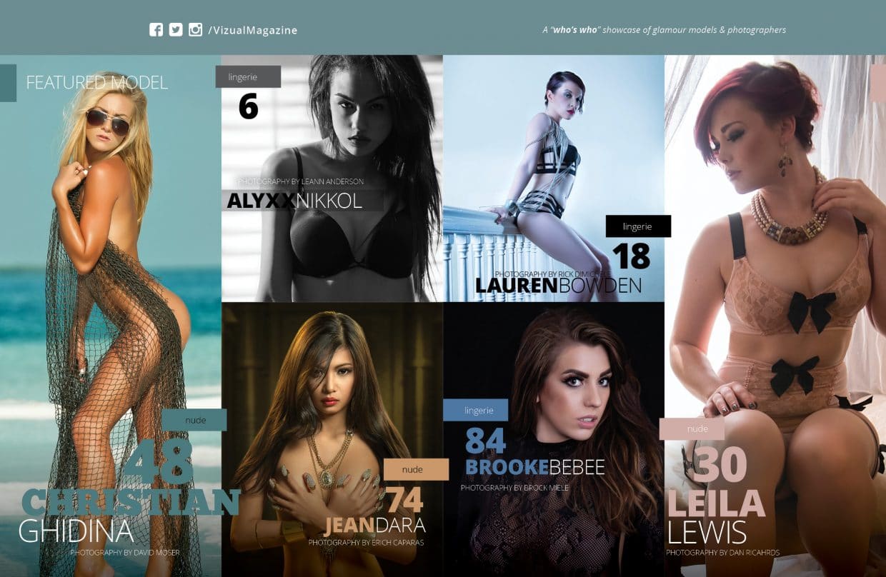 Vizual Magazine - October 2015 - Christian Ghidina