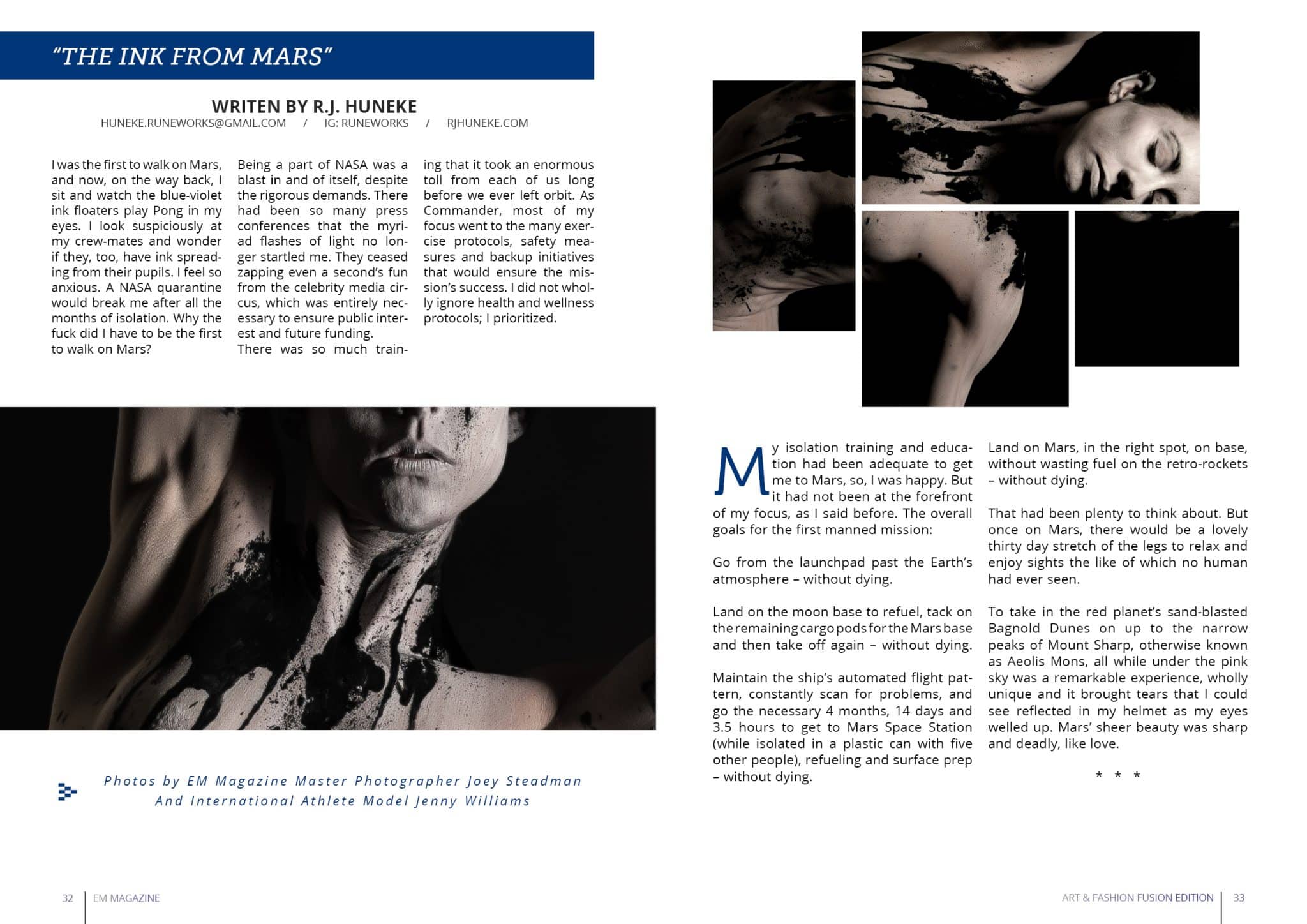 EM Magazine - March 2023 - Ink from Mars