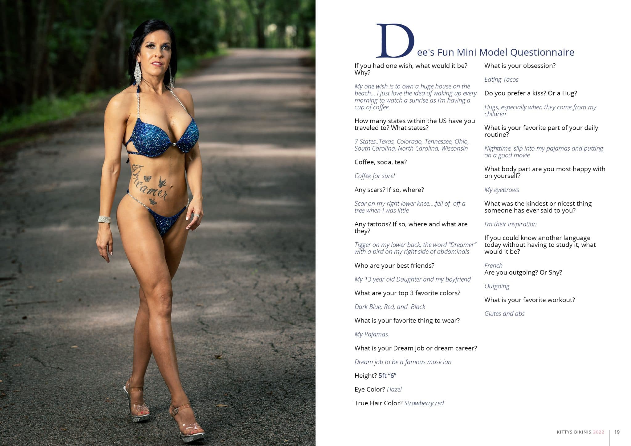 Total Body Fitness Magazine - Issue 8 - Dee Leza