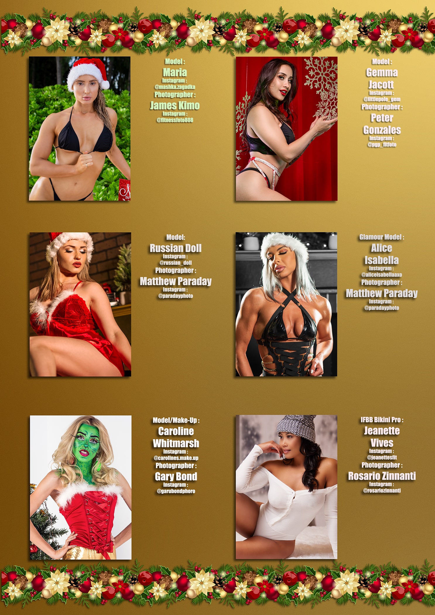Fit Glam Magazine - December 2022 - Christmas Edition - Jenae Rex