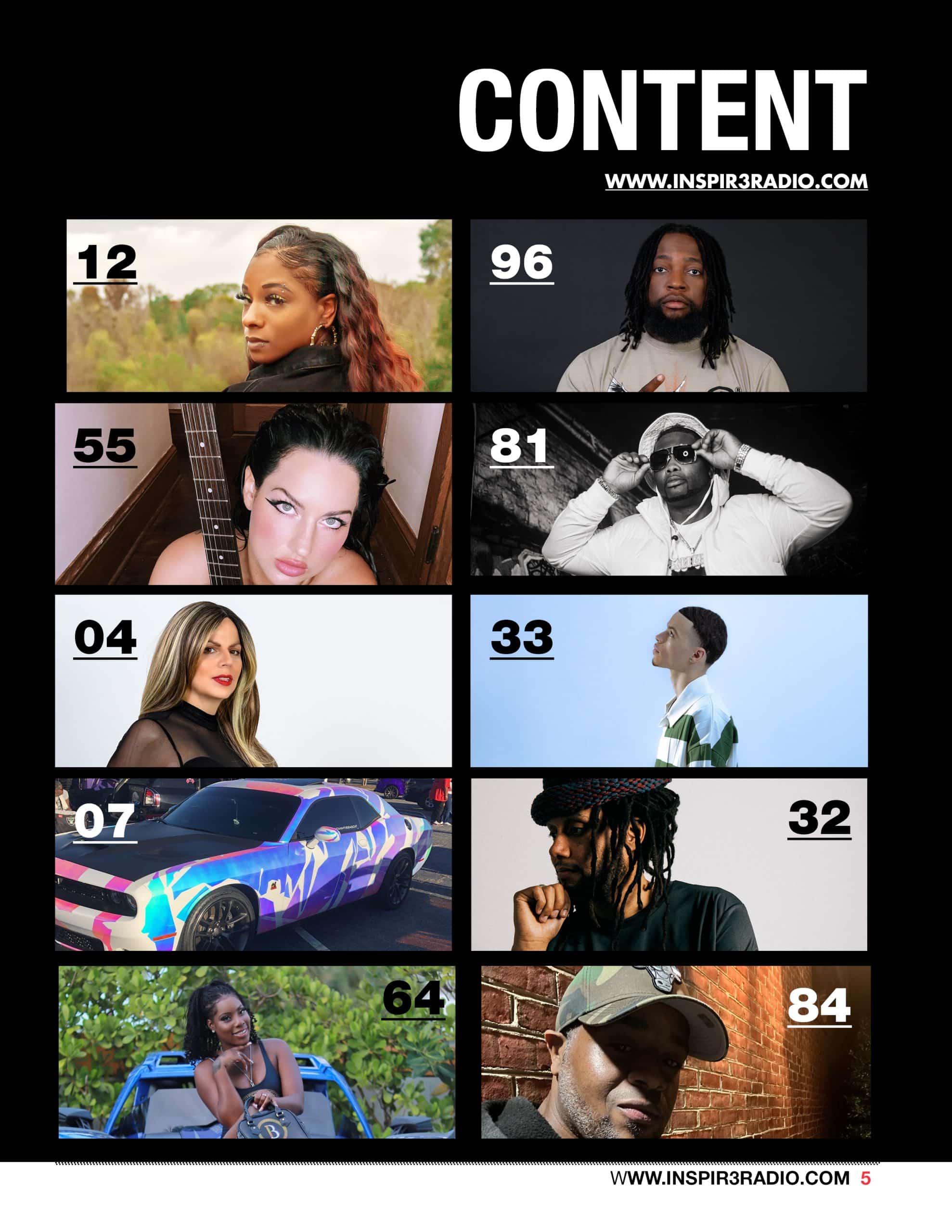 Inspir3 Radio Magazine - Issue 6 - Lorio