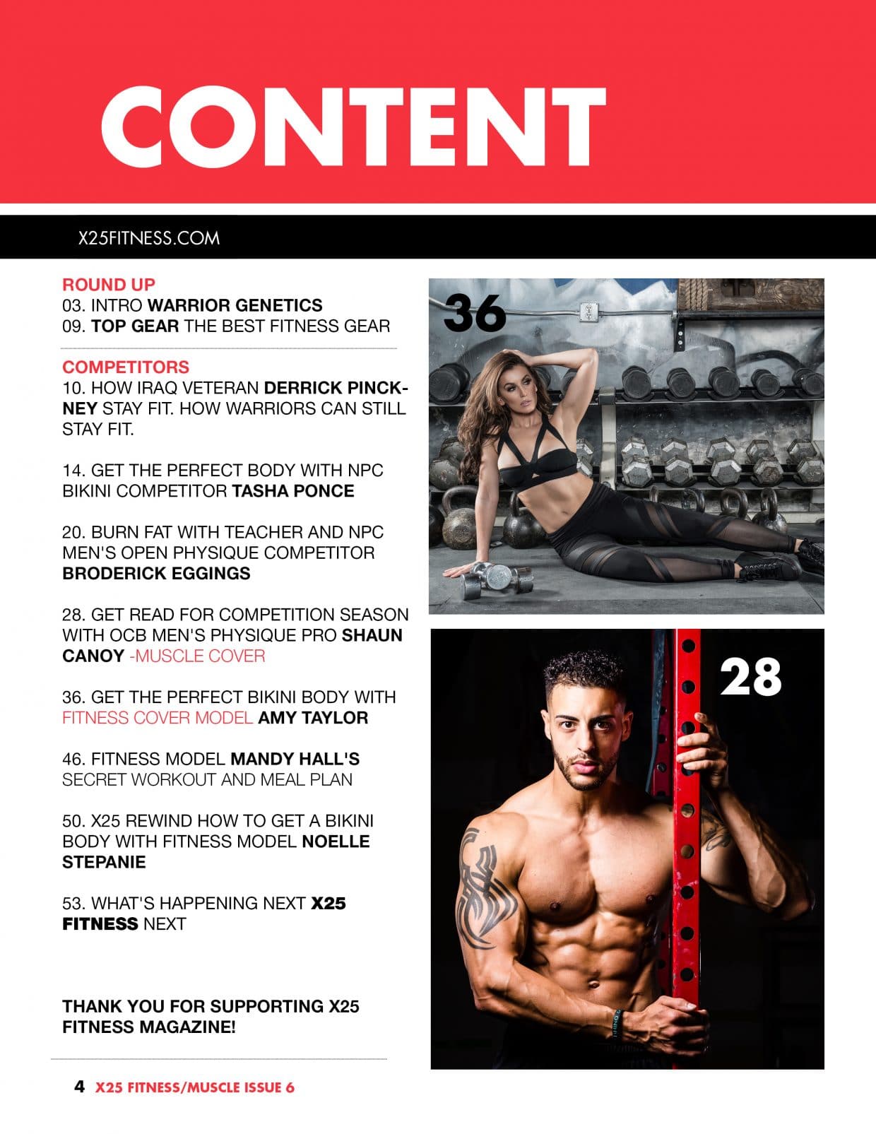 X25 Fitness Magazine - Issue 6