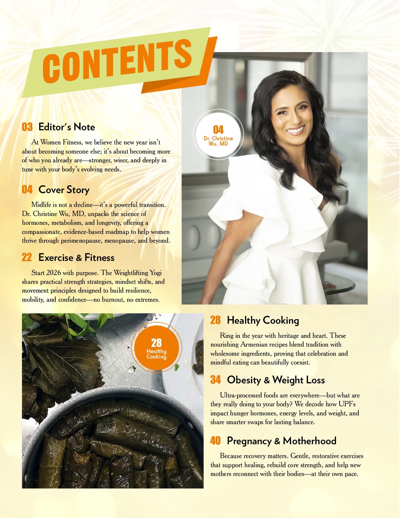 Women Fitness International Magazine - January 2026 - Dr Christine Wu