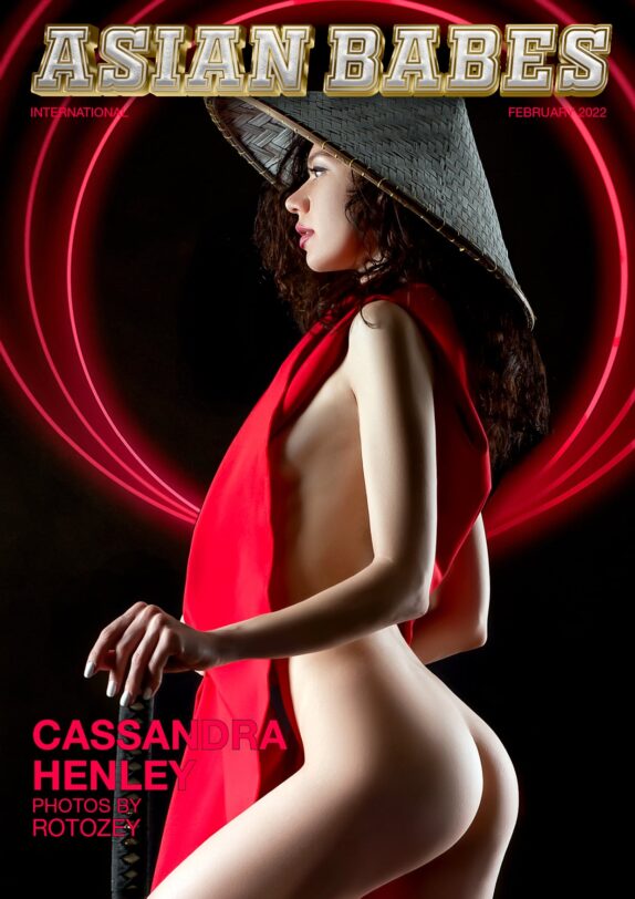 Asian Babes Magazine – February 2022 – Cassandra Henley magazine cover