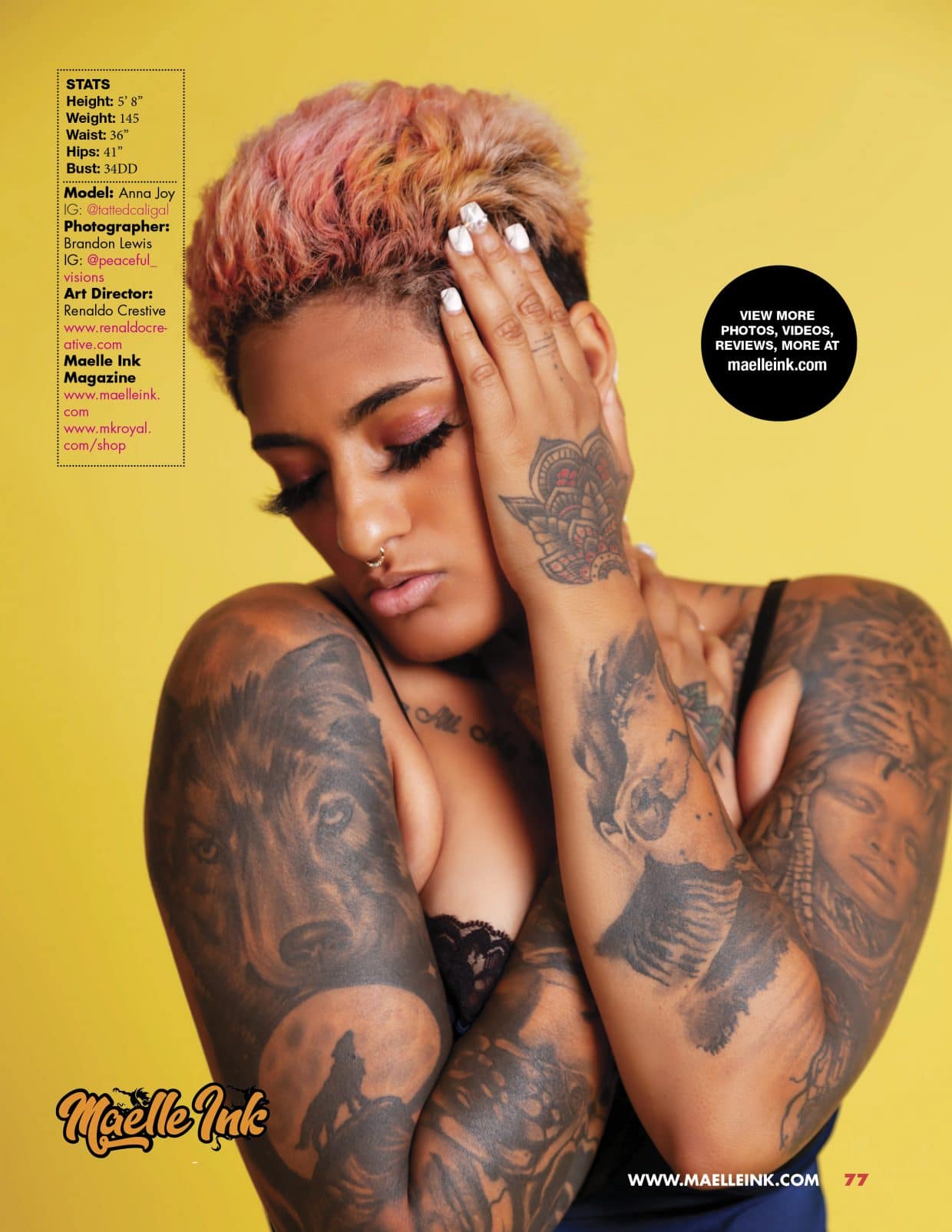 Maelle Ink Magazine - Issue 1 - Colore
