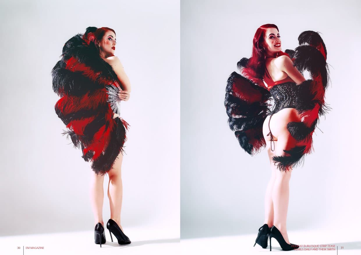 EM Magazine - December 2021 - Nude Burlesque by Pearls Daily