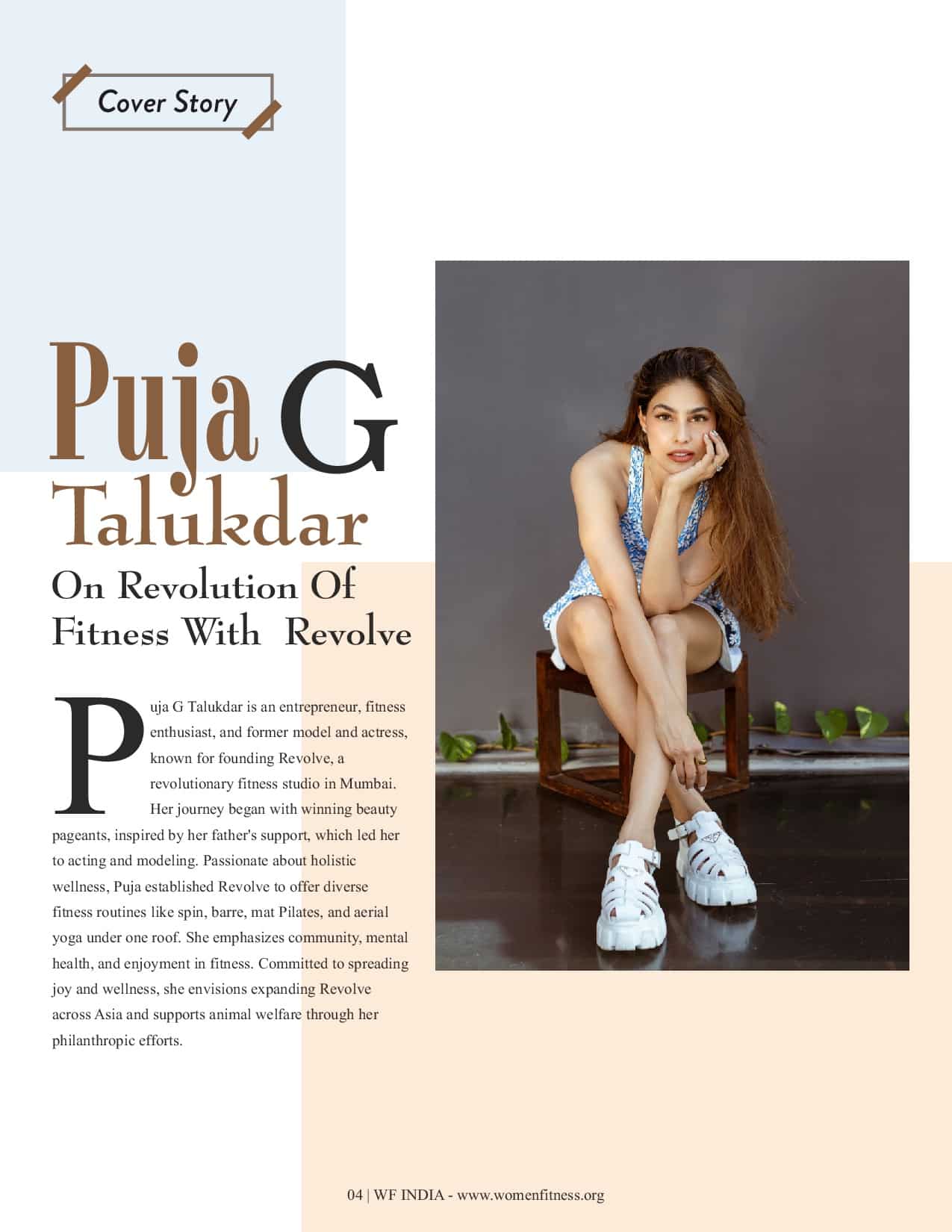 Women Fitness India Magazine - July 2024 - Puja G Talukdar