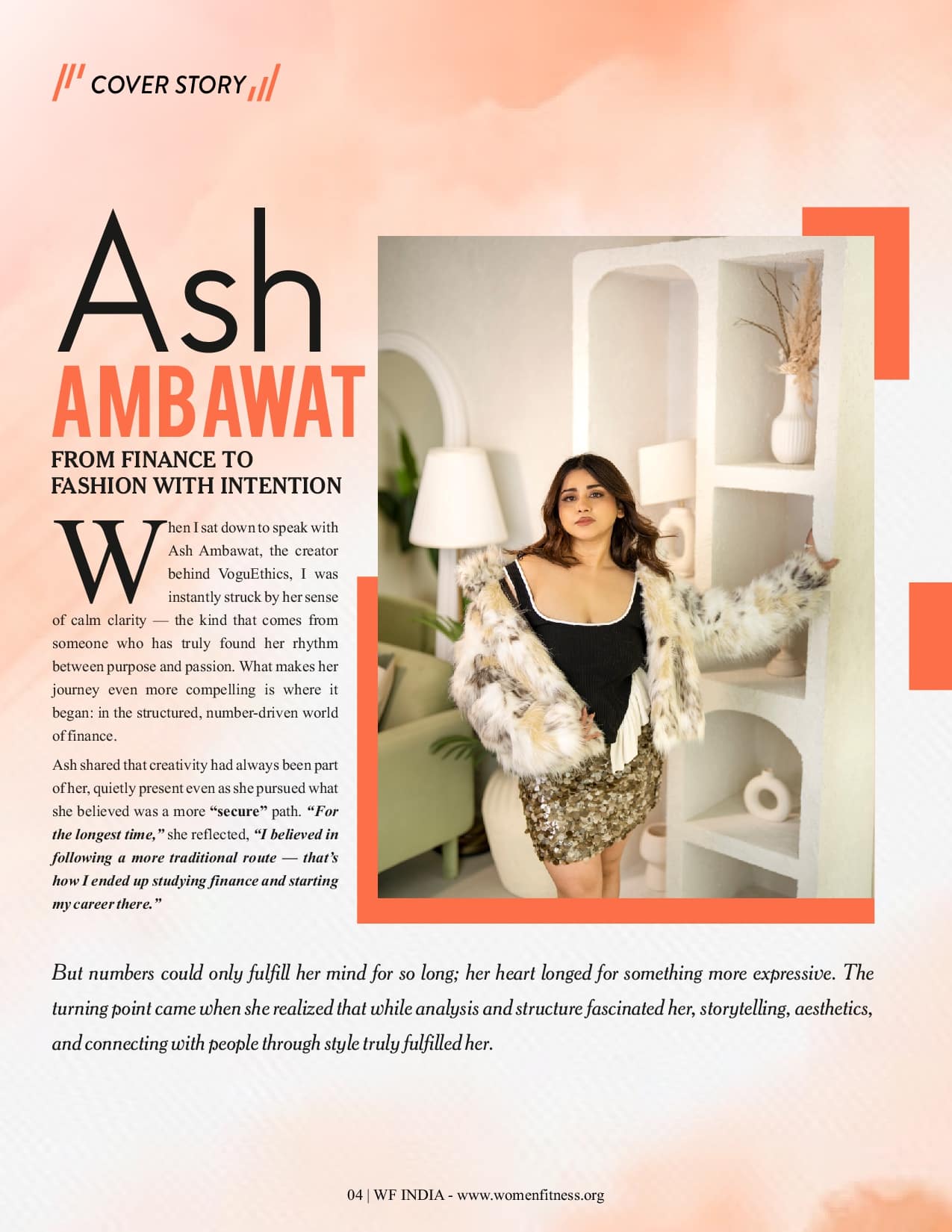 Women Fitness India Magazine - November 2025 - Ash Ambawat