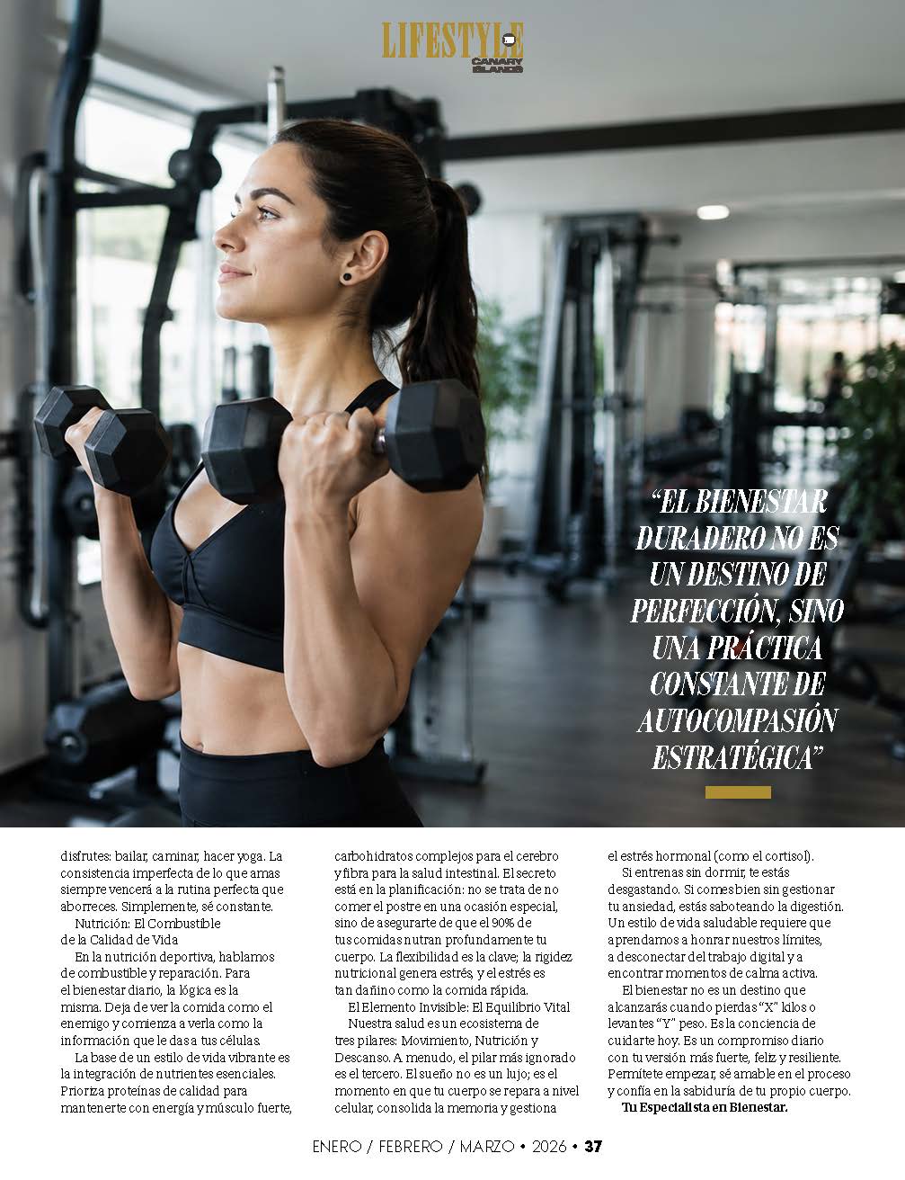 Lifestyle Plus Magazine - Canary Islands - March 2026 - Rania Pugholm
