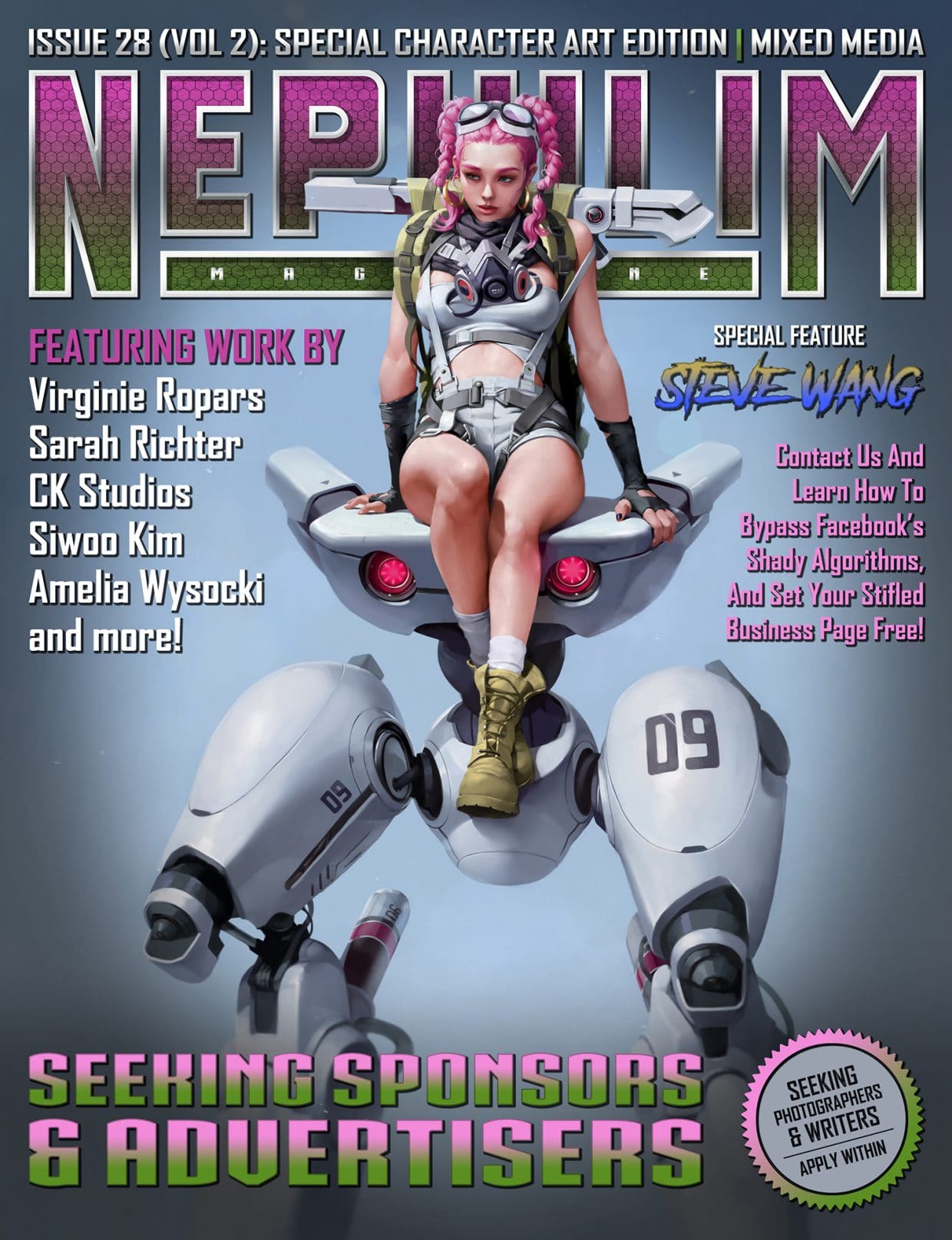 Nephilim Magazine - Issue 28 Vol 2 - Character Art Edition Nephilim Magazine – Issue 28 (Vol. 2) – Character Art Edition