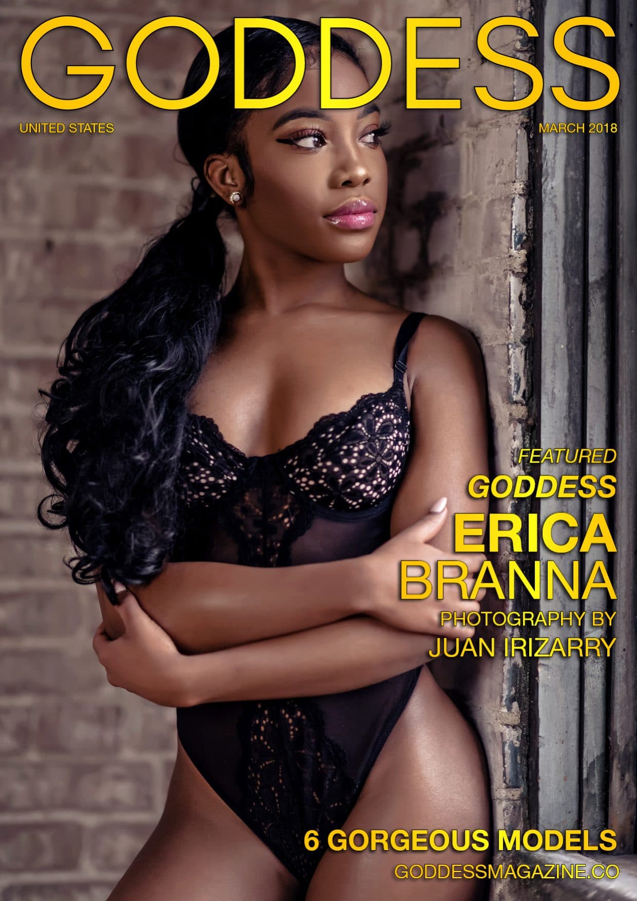 Goddess Magazine - March 2018 - Erica Branna download Goddess Magazine – March 2018 – Erica Branna download